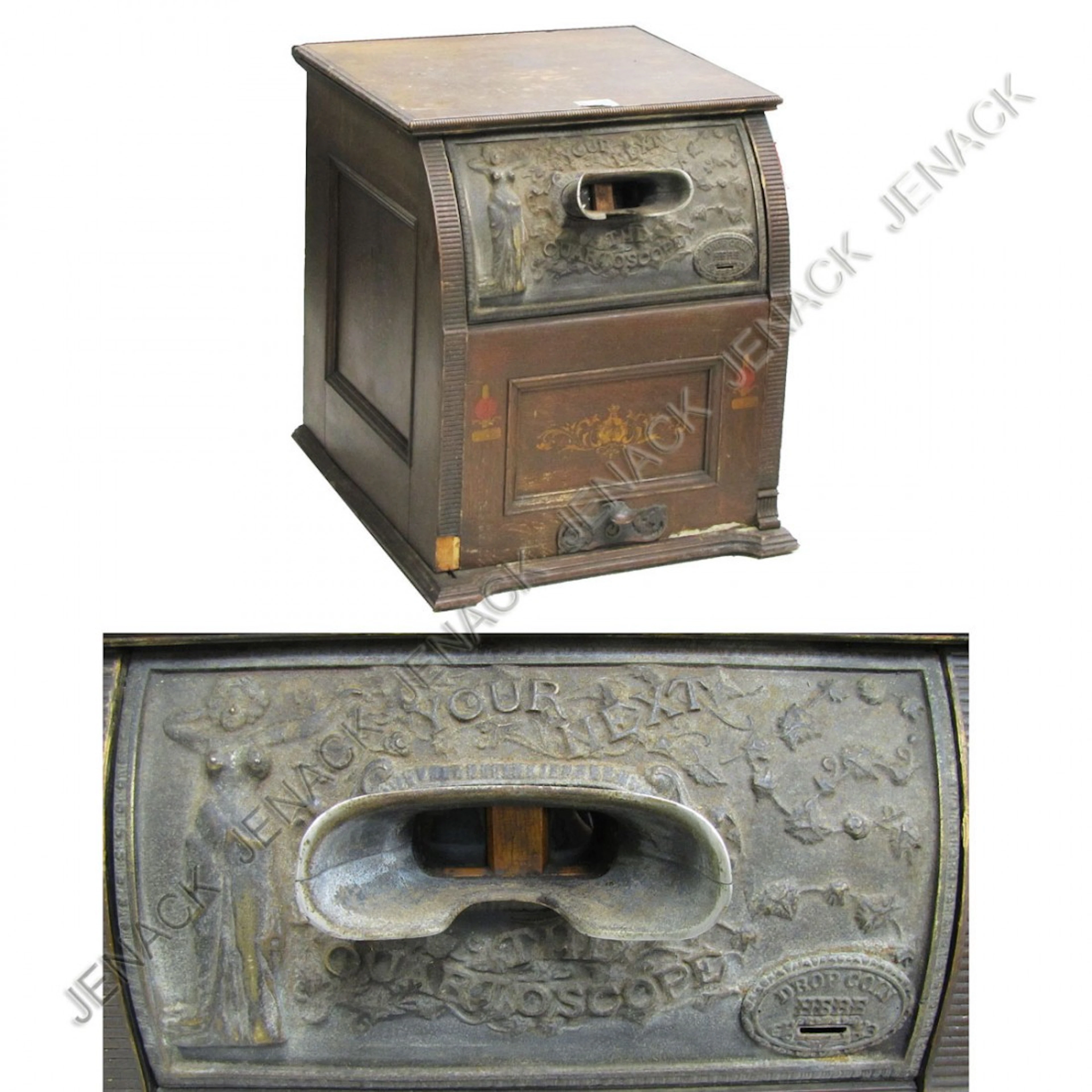 75: VINTAGE QUARTOSCOPE PENNY PICTURE MACHINE