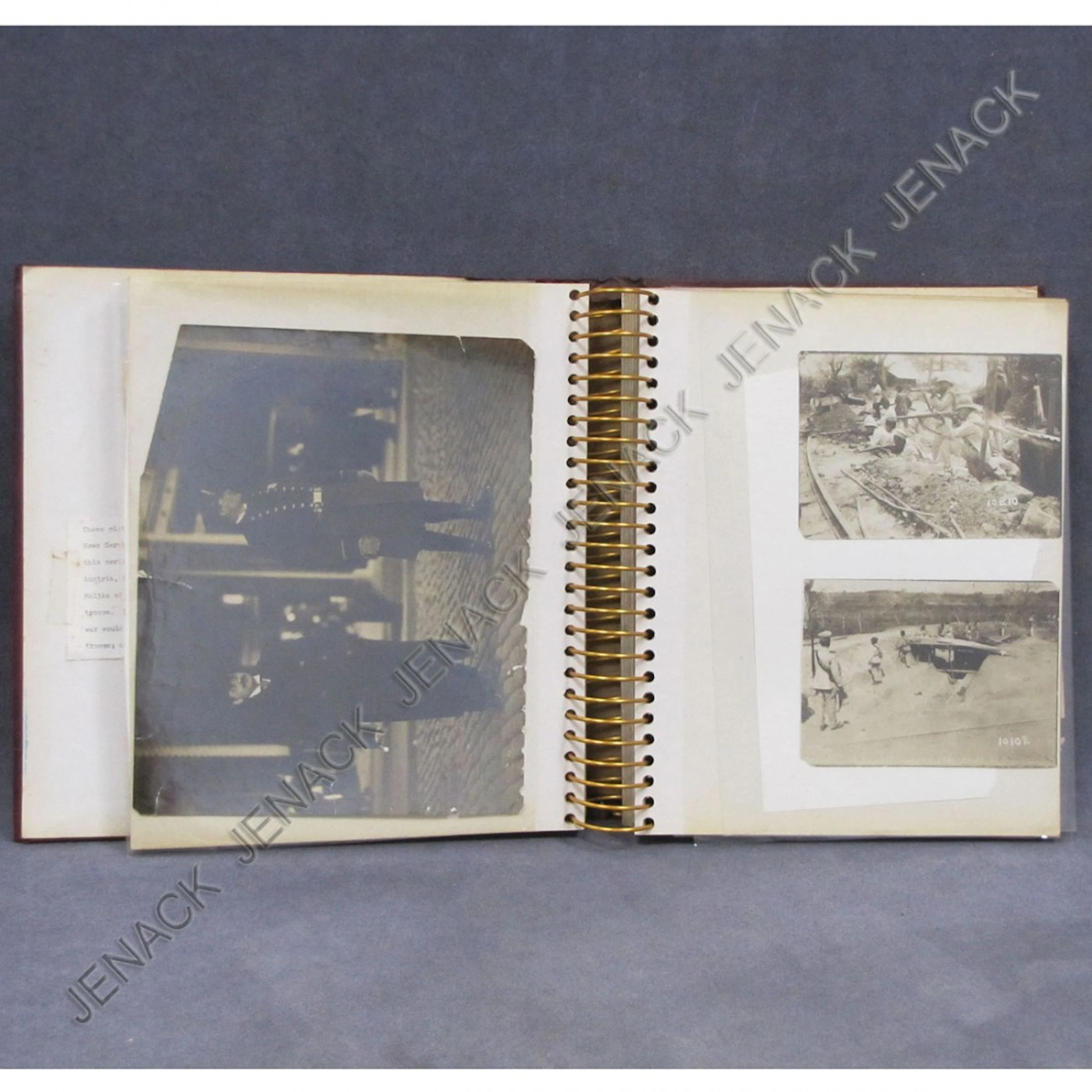 129: ALBUM WWI INDEPENDENT NEWS SERVICE PHOTOGRAPHS
