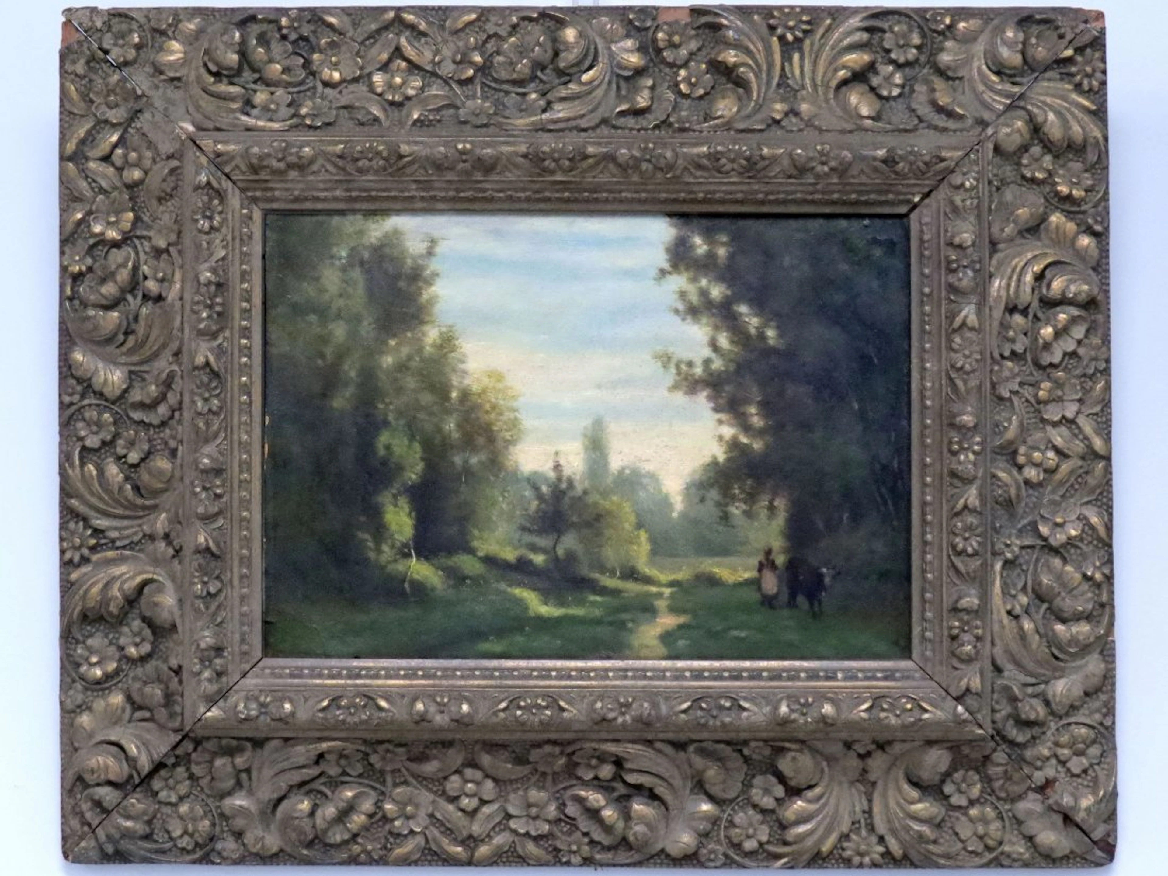 ATTRIBUTED TO ACHILLE OUDINOT (1820-1891), OIL