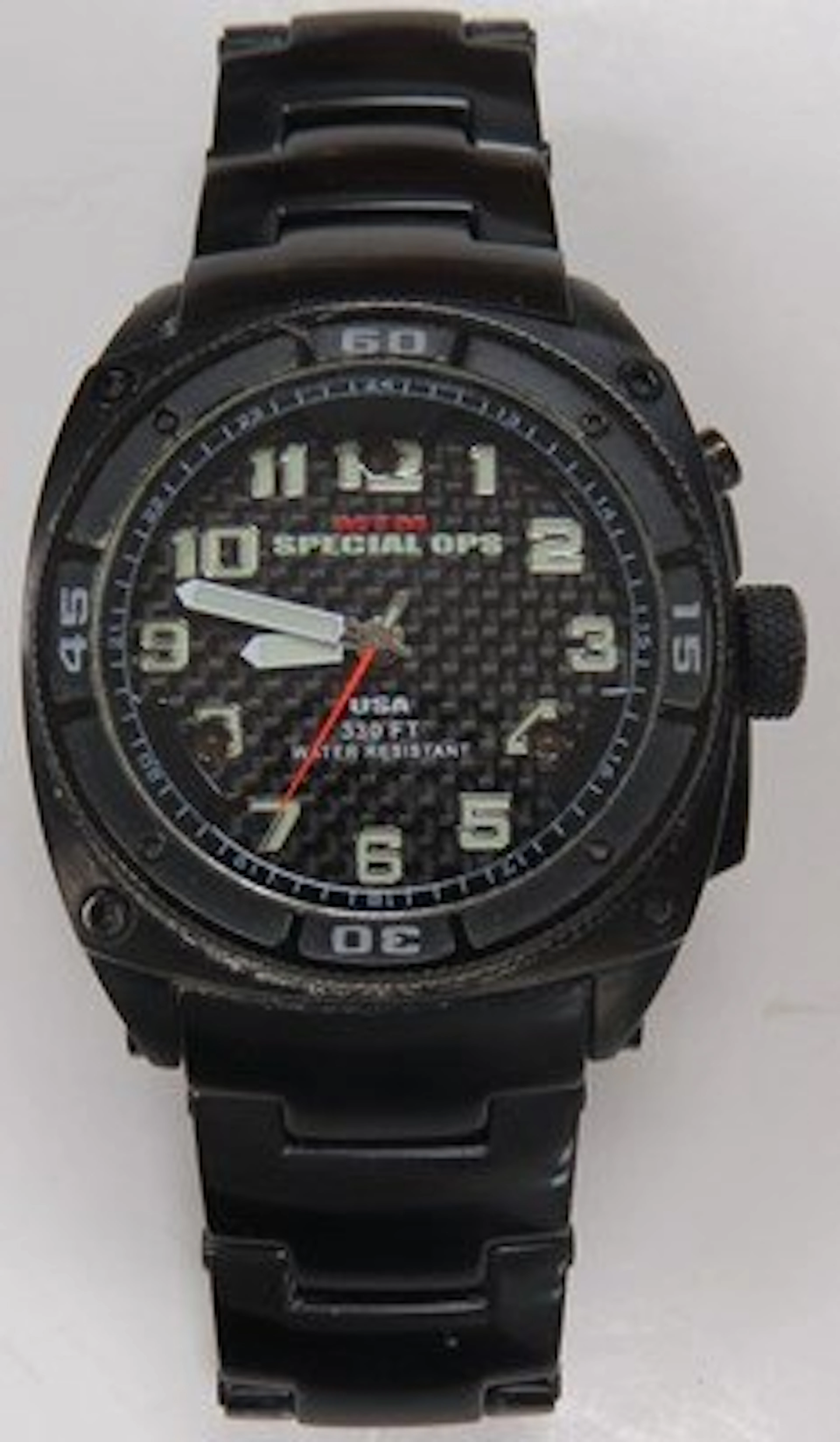 MTM STAINLESS SPECIAL OPS TACTICAL WRISTWATCH