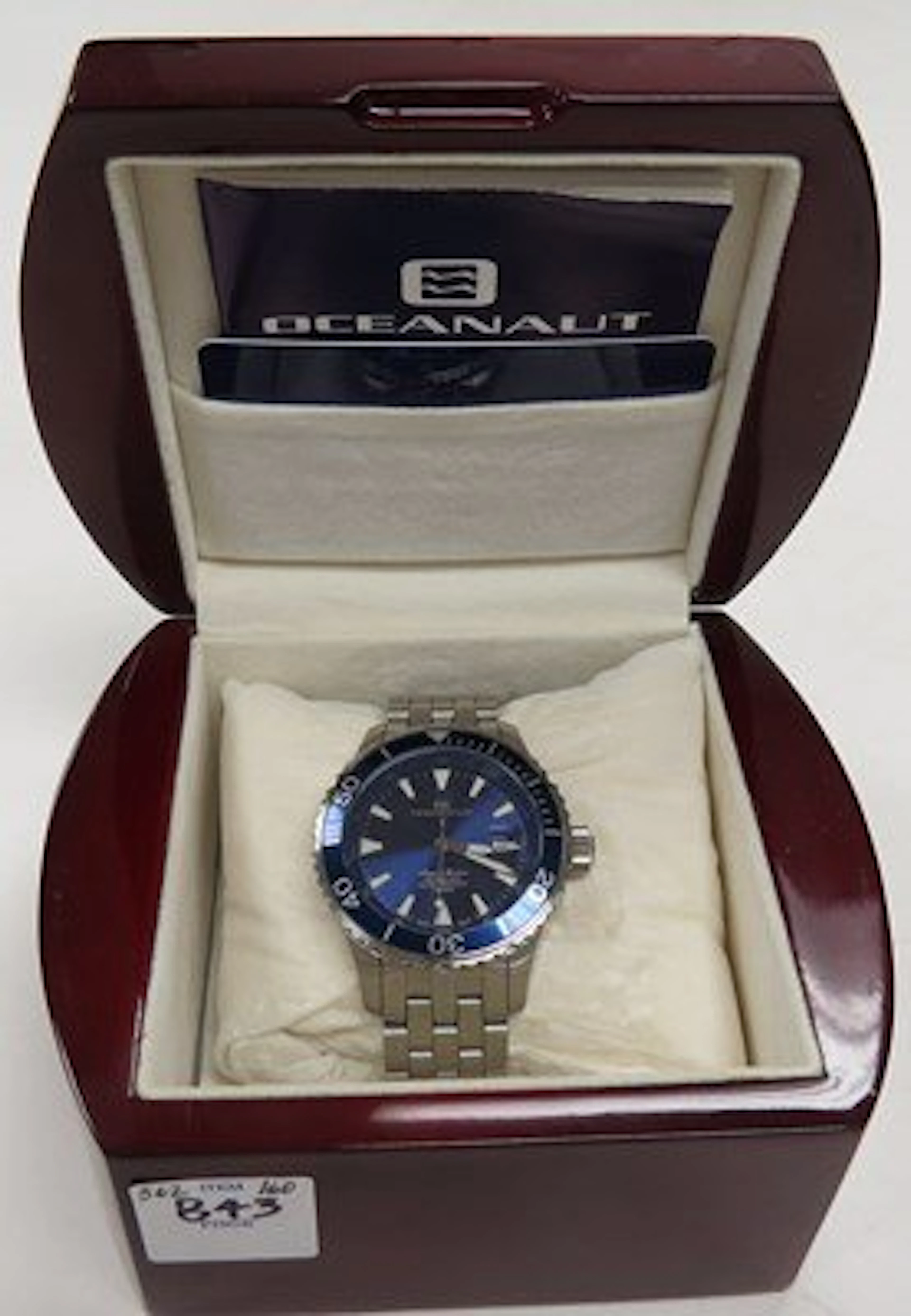 OCEANAUT STAINLESS "AQUA MARINER" WATCH