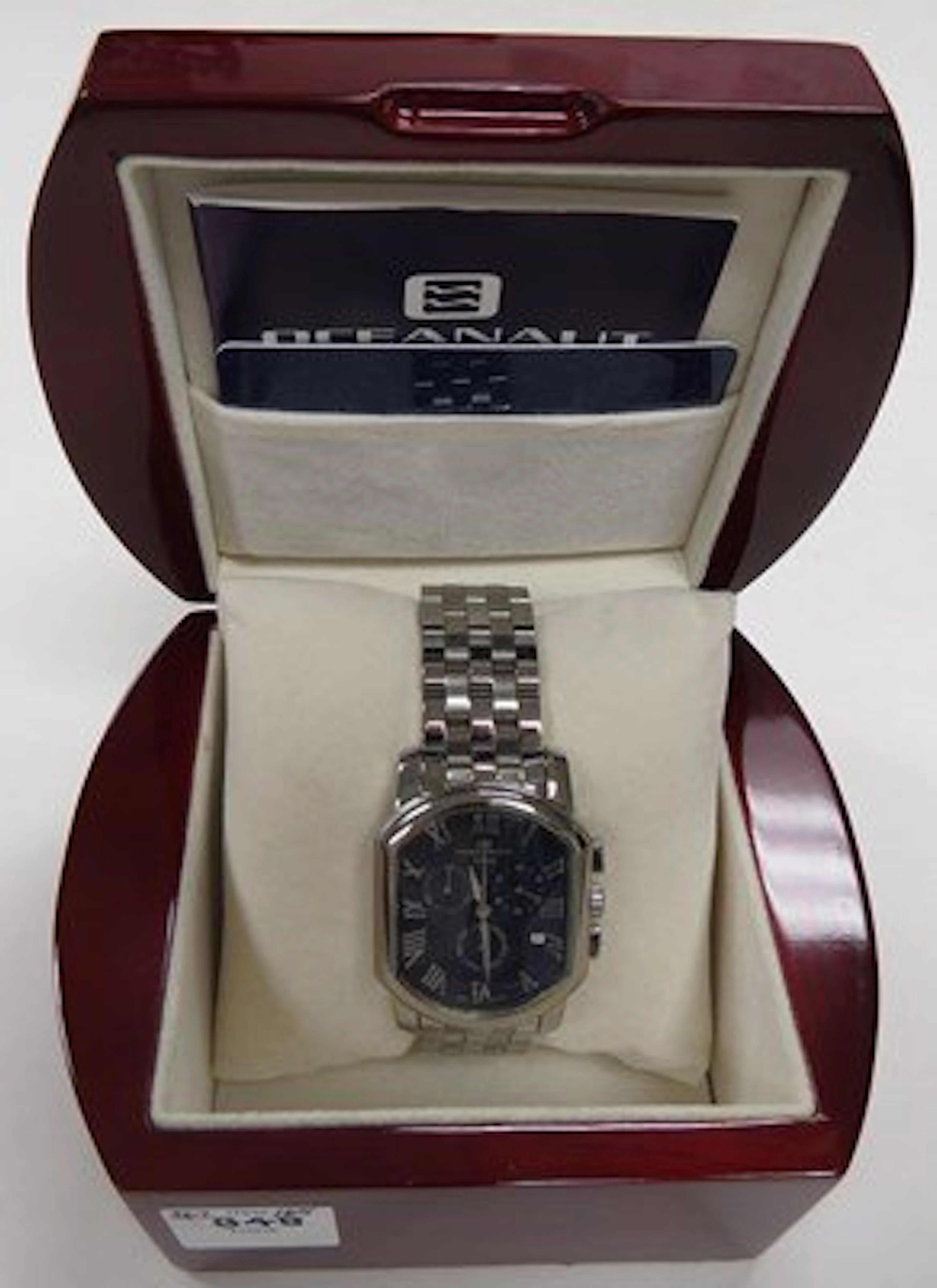 OCEANAUT STAINLESS QUARTZ "SPADA" CHRONOGRAPH WATCH