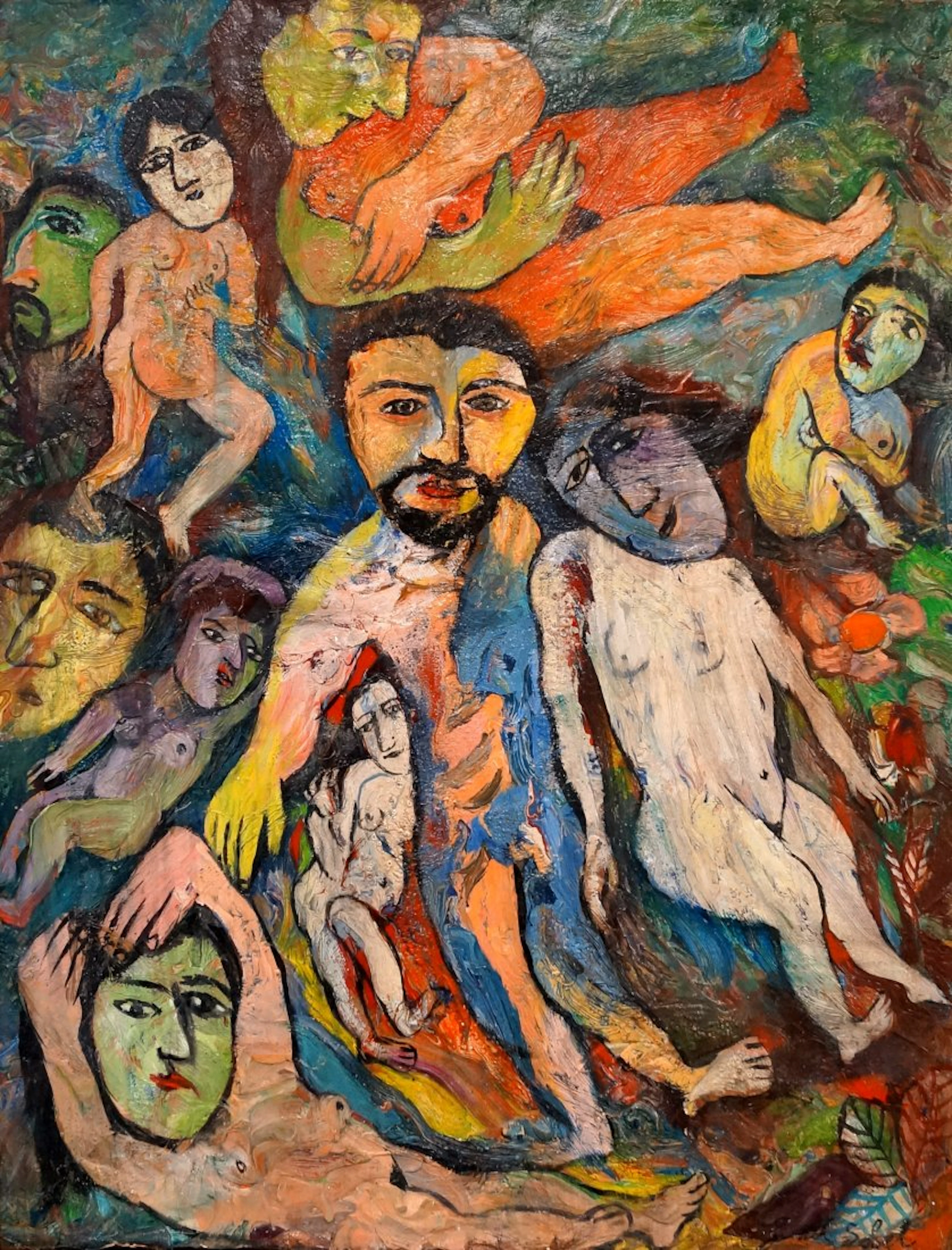JANET SOBEL (UKRAINE/AMERICAN 1894-1968), OIL ON