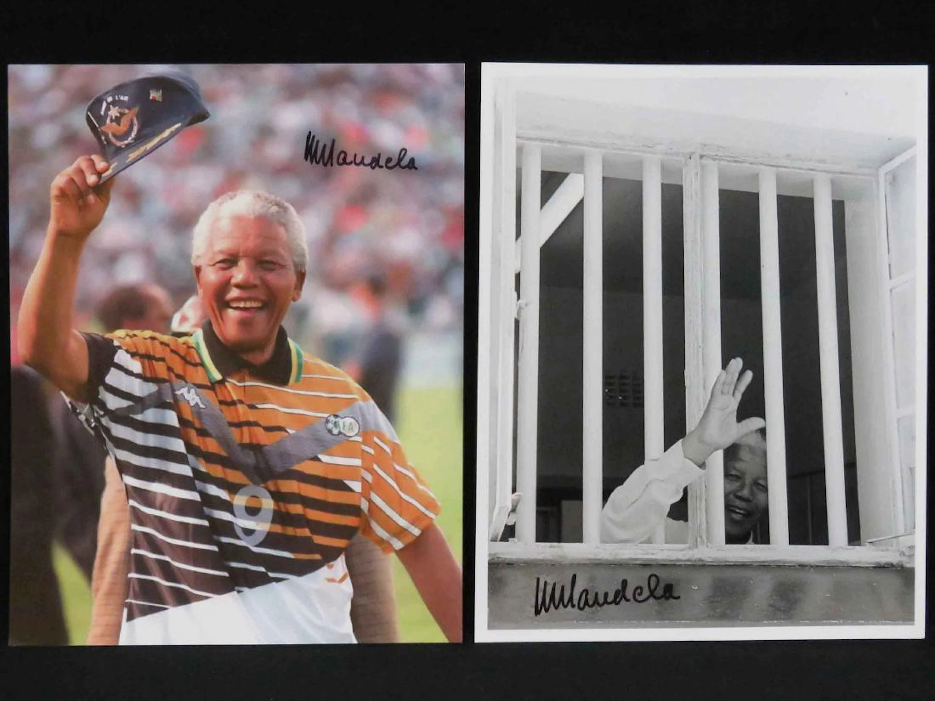 Nelson mandela (south african activist 1918-), lot (2)