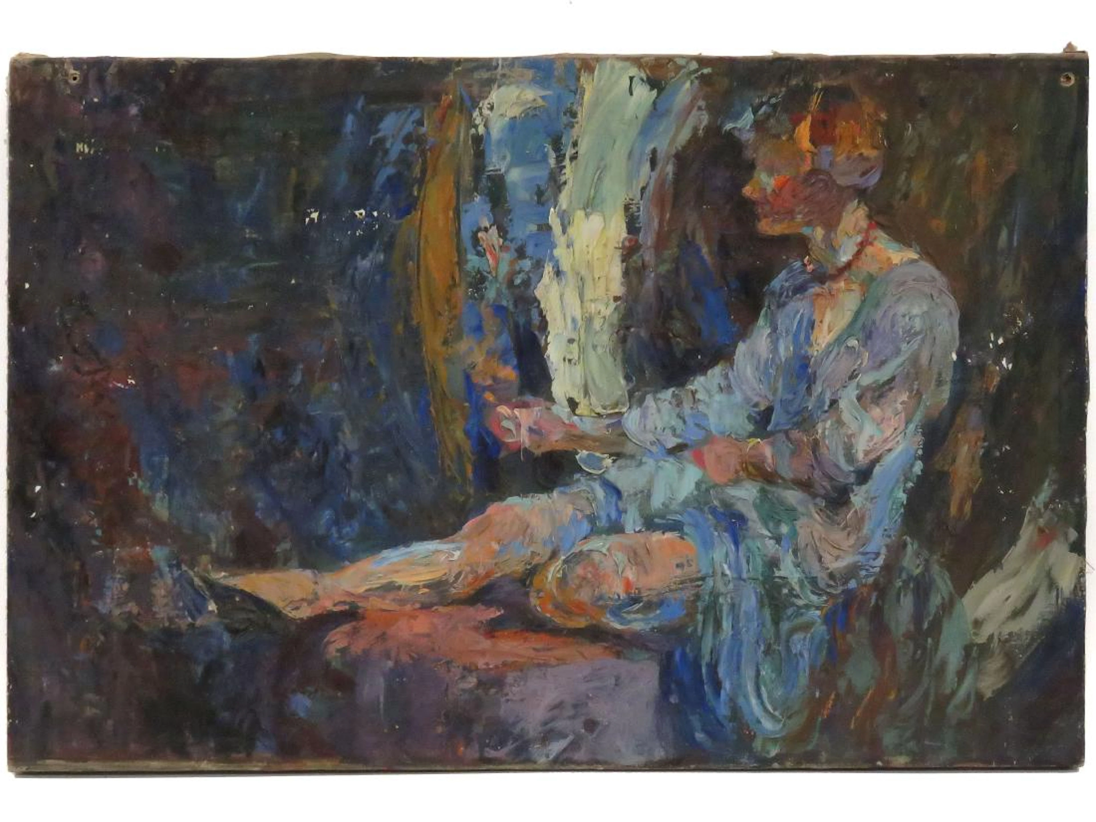 Charles frank arcieri (american 1885-1945) oil on