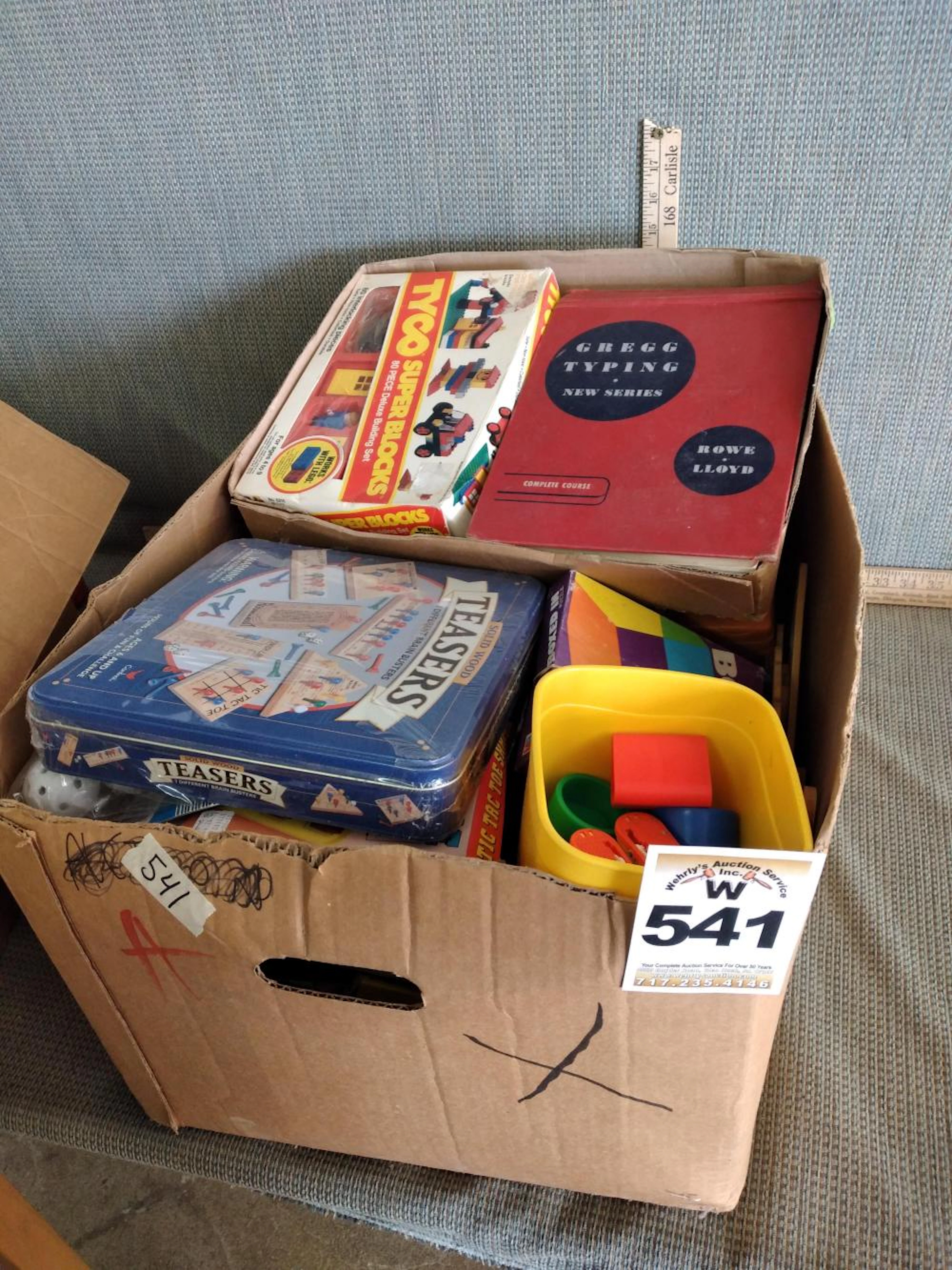 Typing Book, Tyco, Misc. Toys