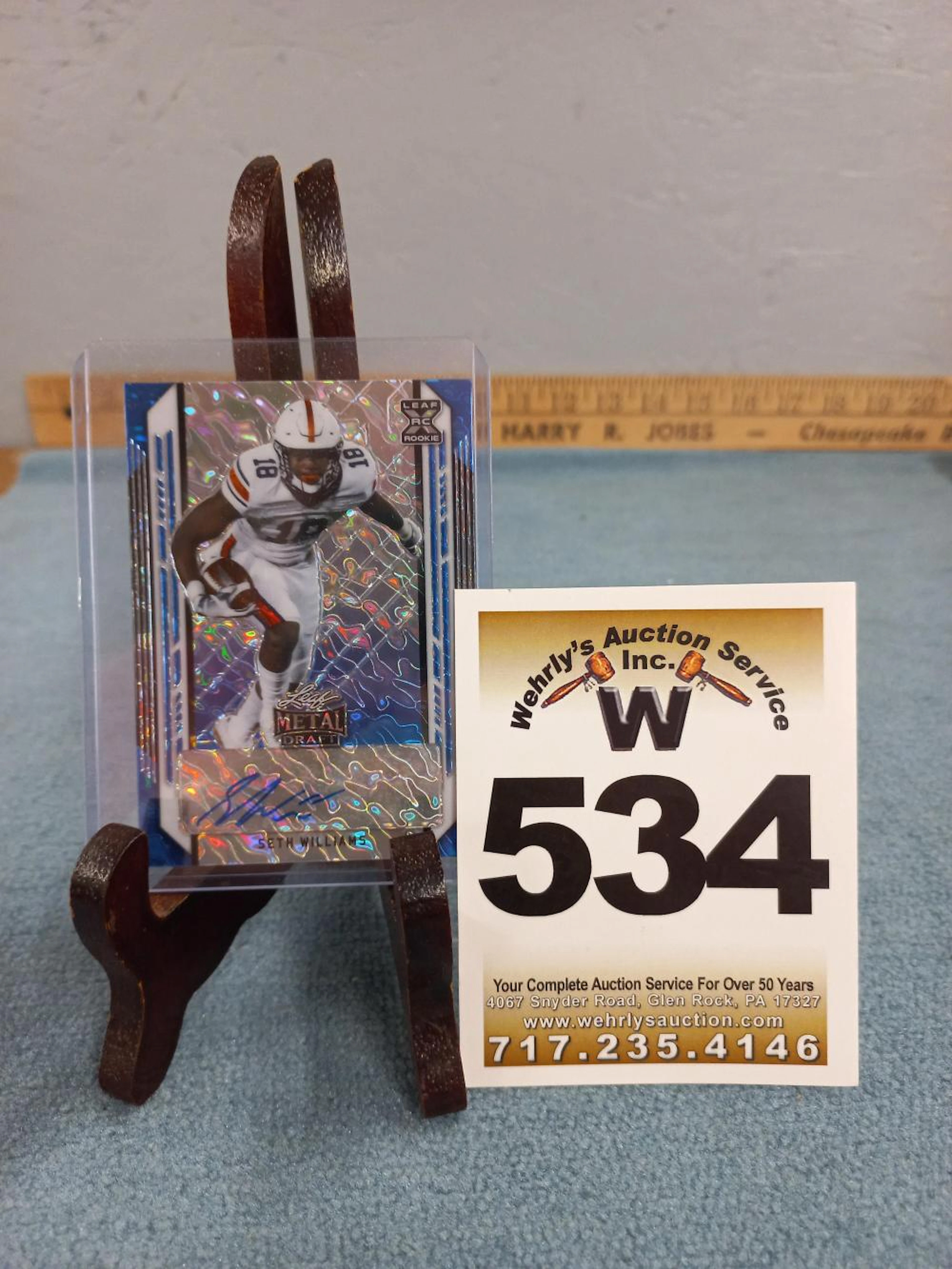 534. Seth Williams 2021 Leaf
