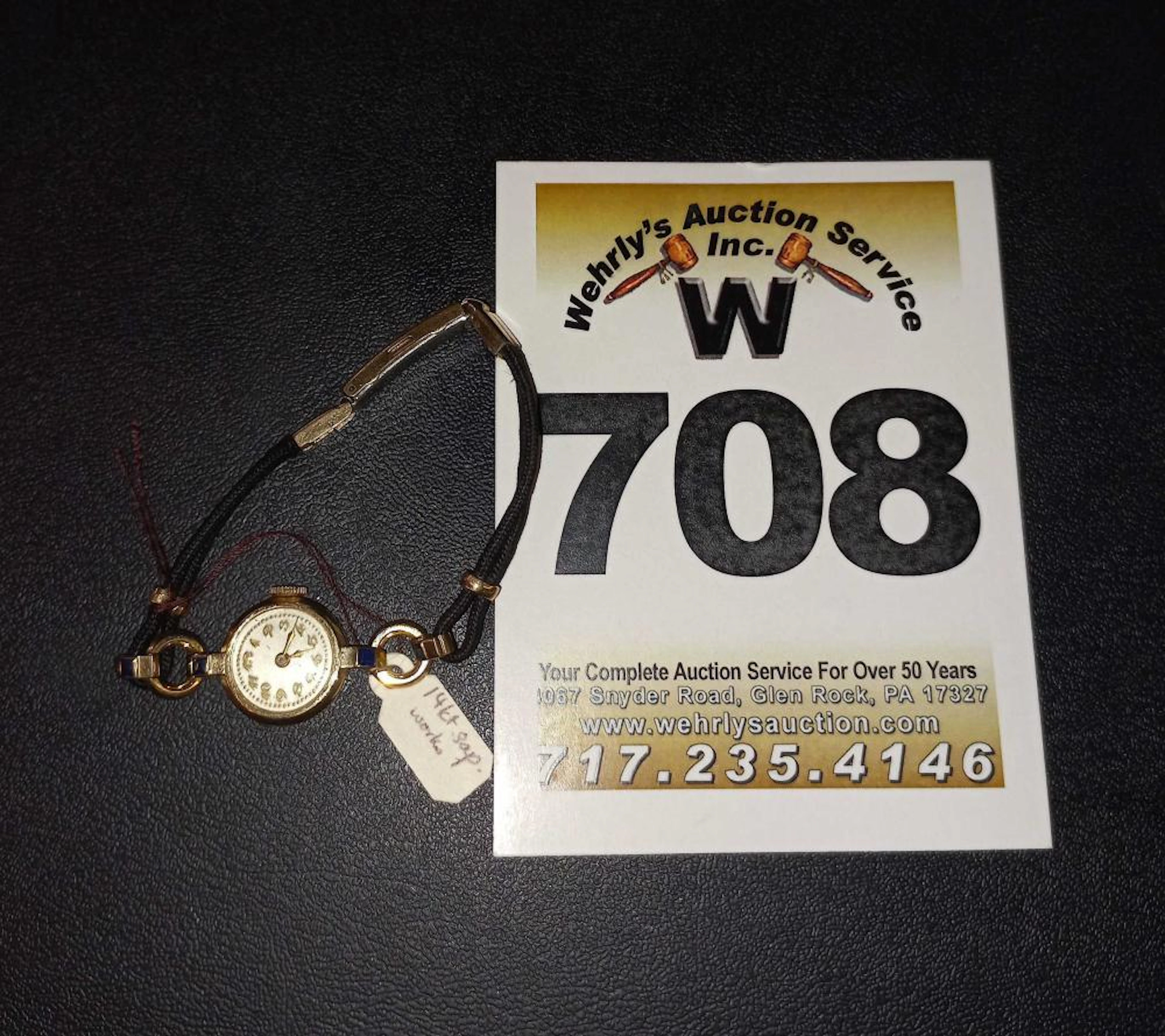 Ladies' watch, marked 10K RGP