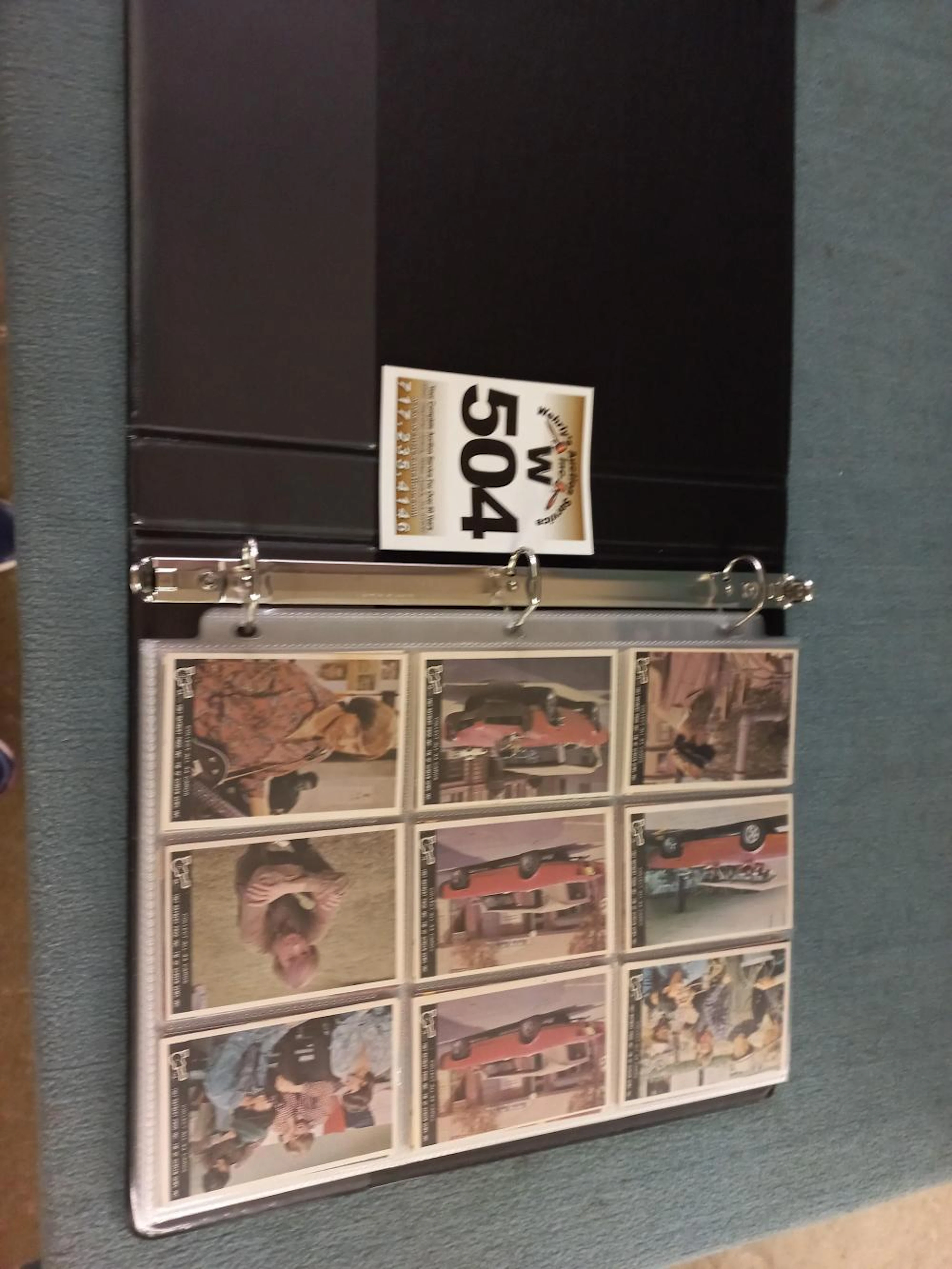 3 Ring Binder: Sports cards