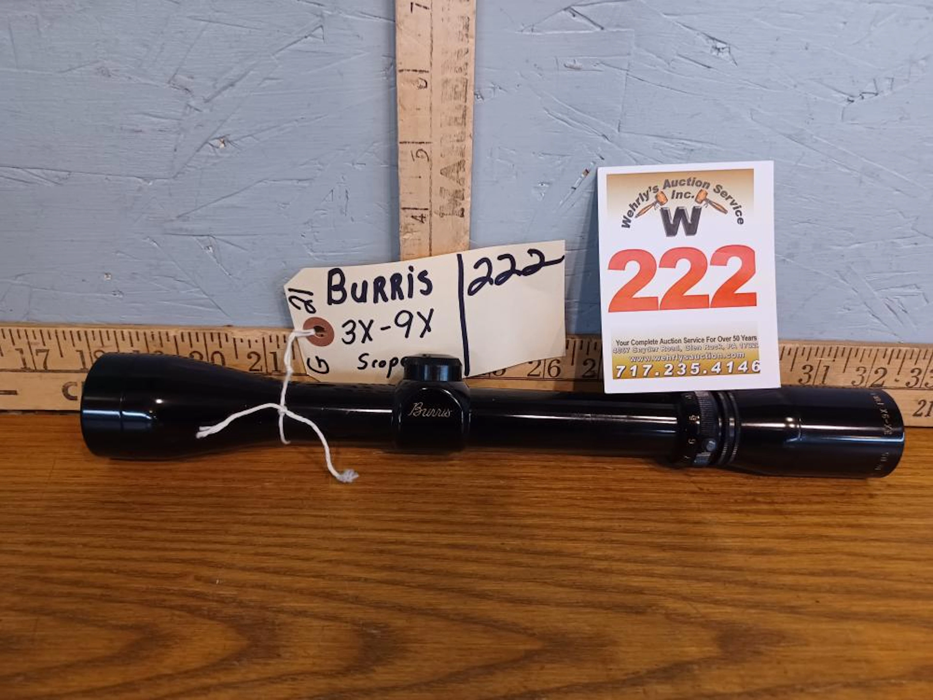 Burris 3x-9x Scope