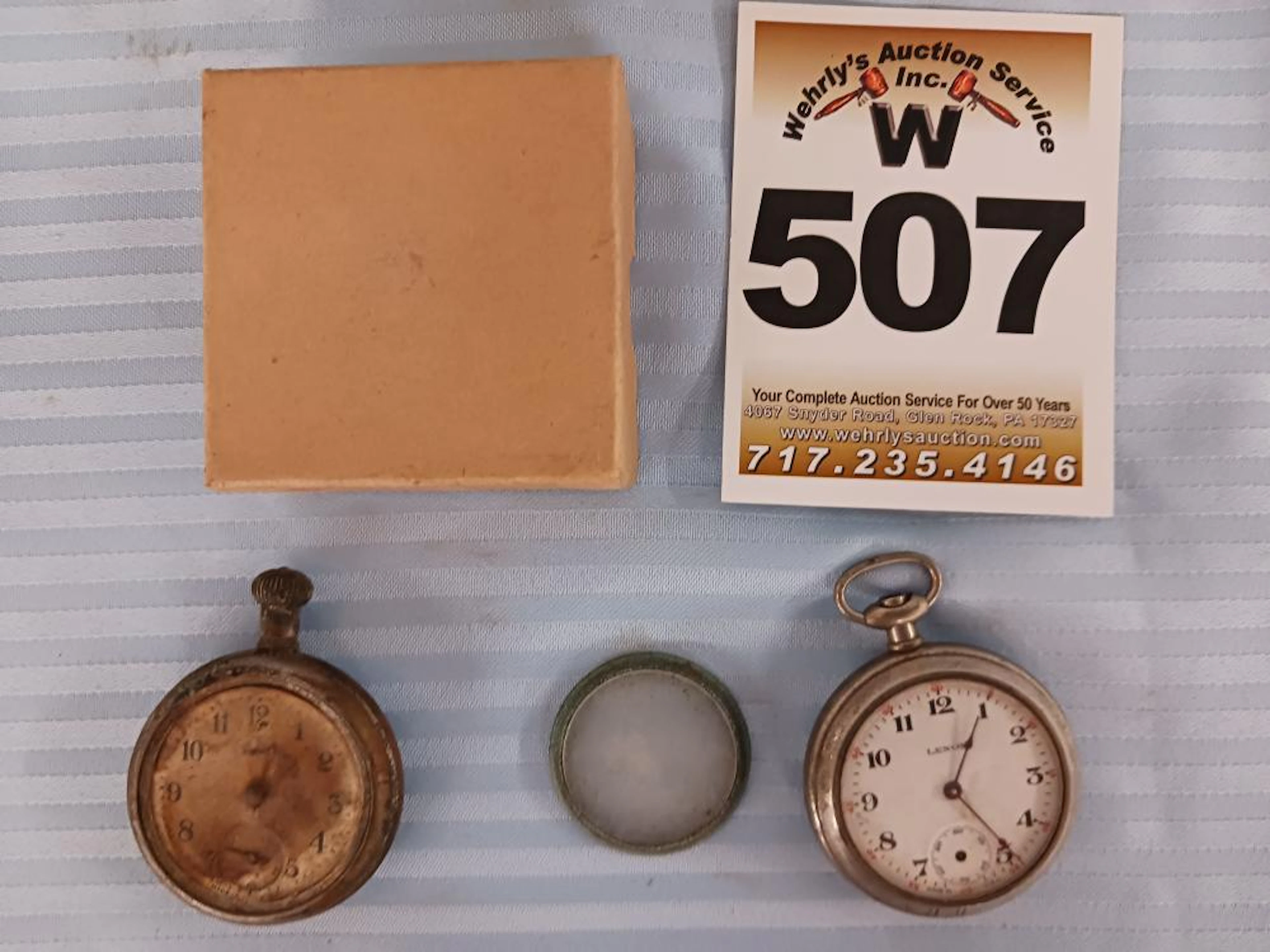 2 Pocket Watches - Lenox & Patrx