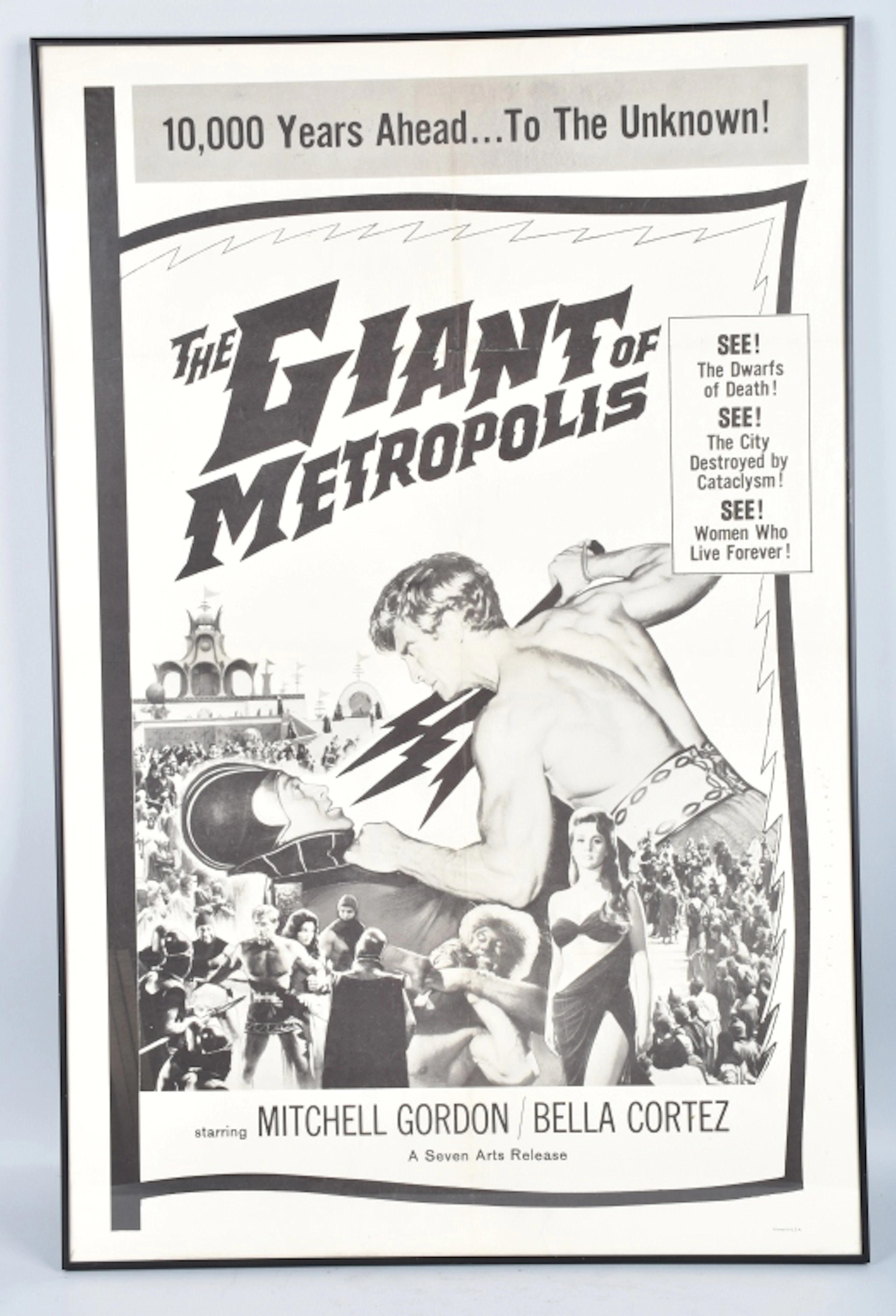 THE GIANT OF METROPOLIS LENTICULAR MOVIE POSTER