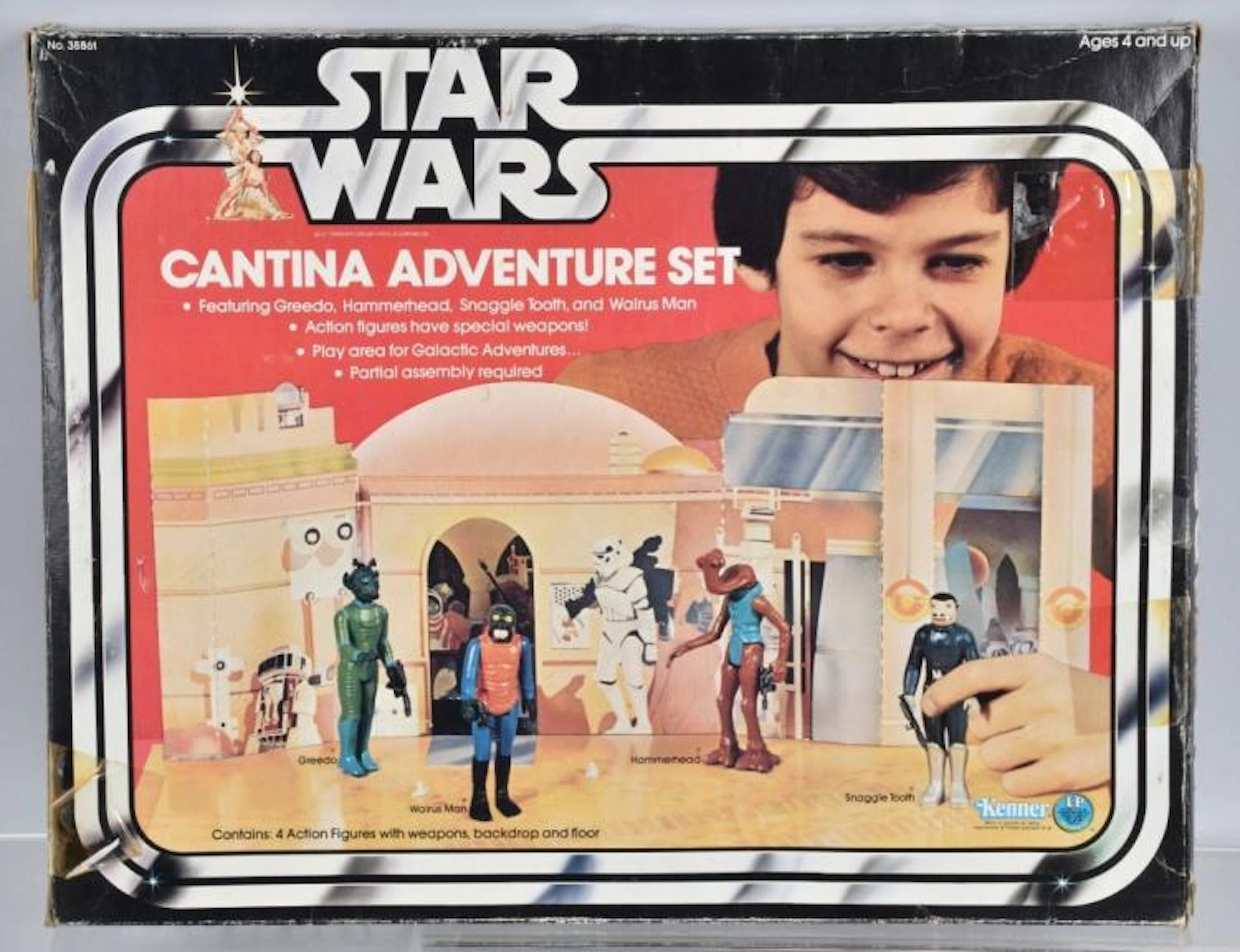 STAR WARS CANTINA SET w/ BLUE SNAGGLETOOTH MIB