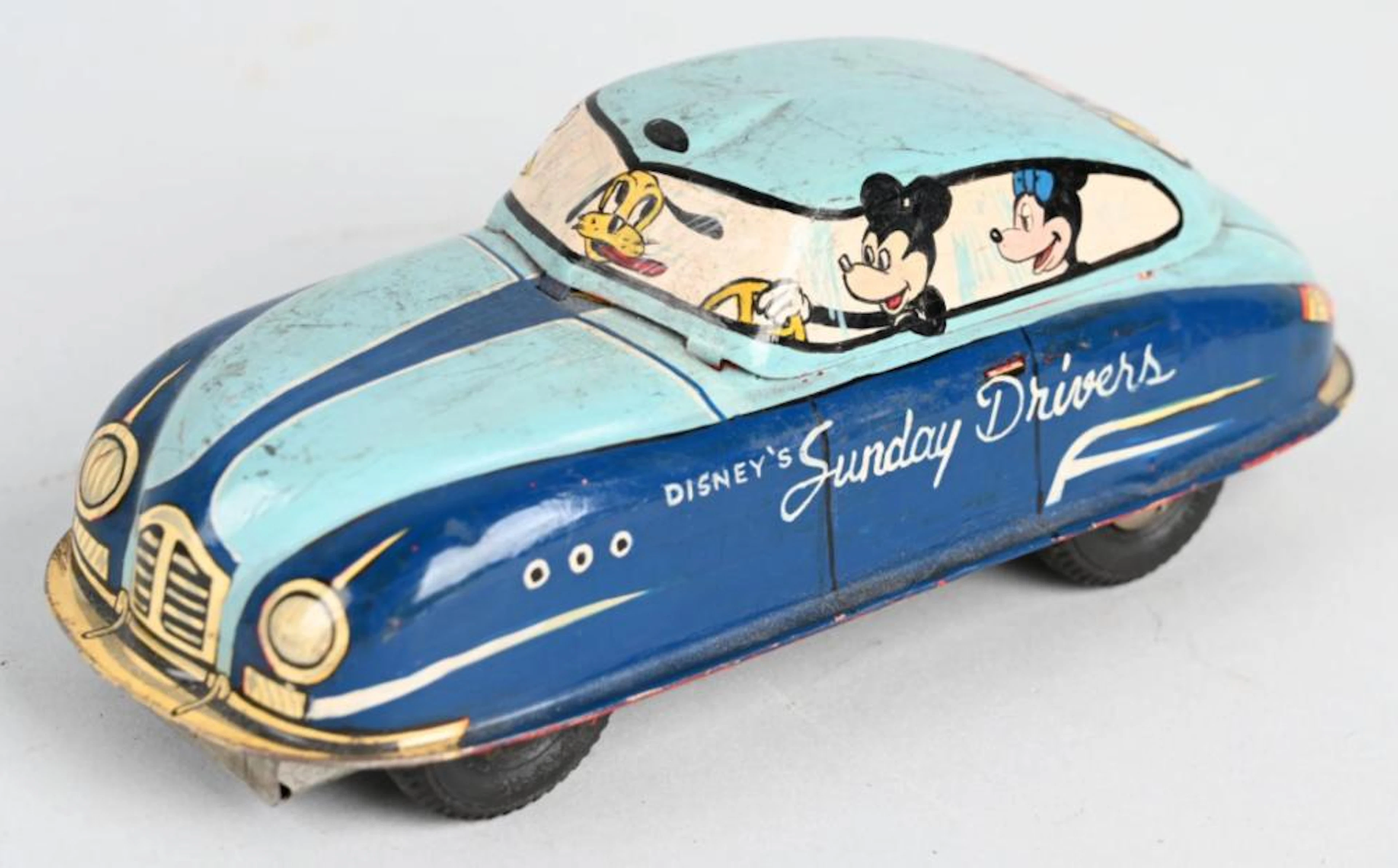 MARX PROTOTYPE WALT DISNEY'S SUNDAY DRIVERS