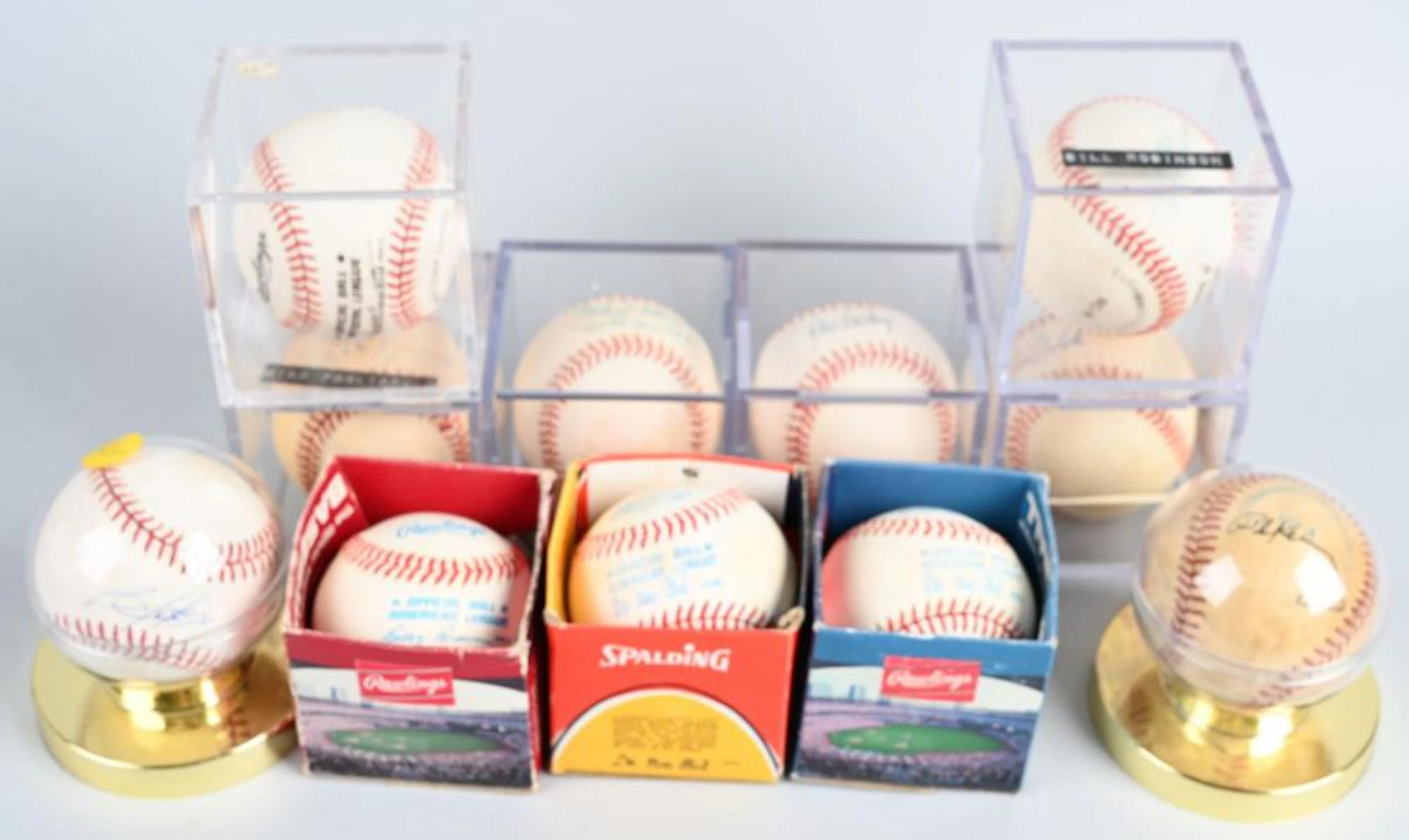 LOT OF (11) BASEBALLS