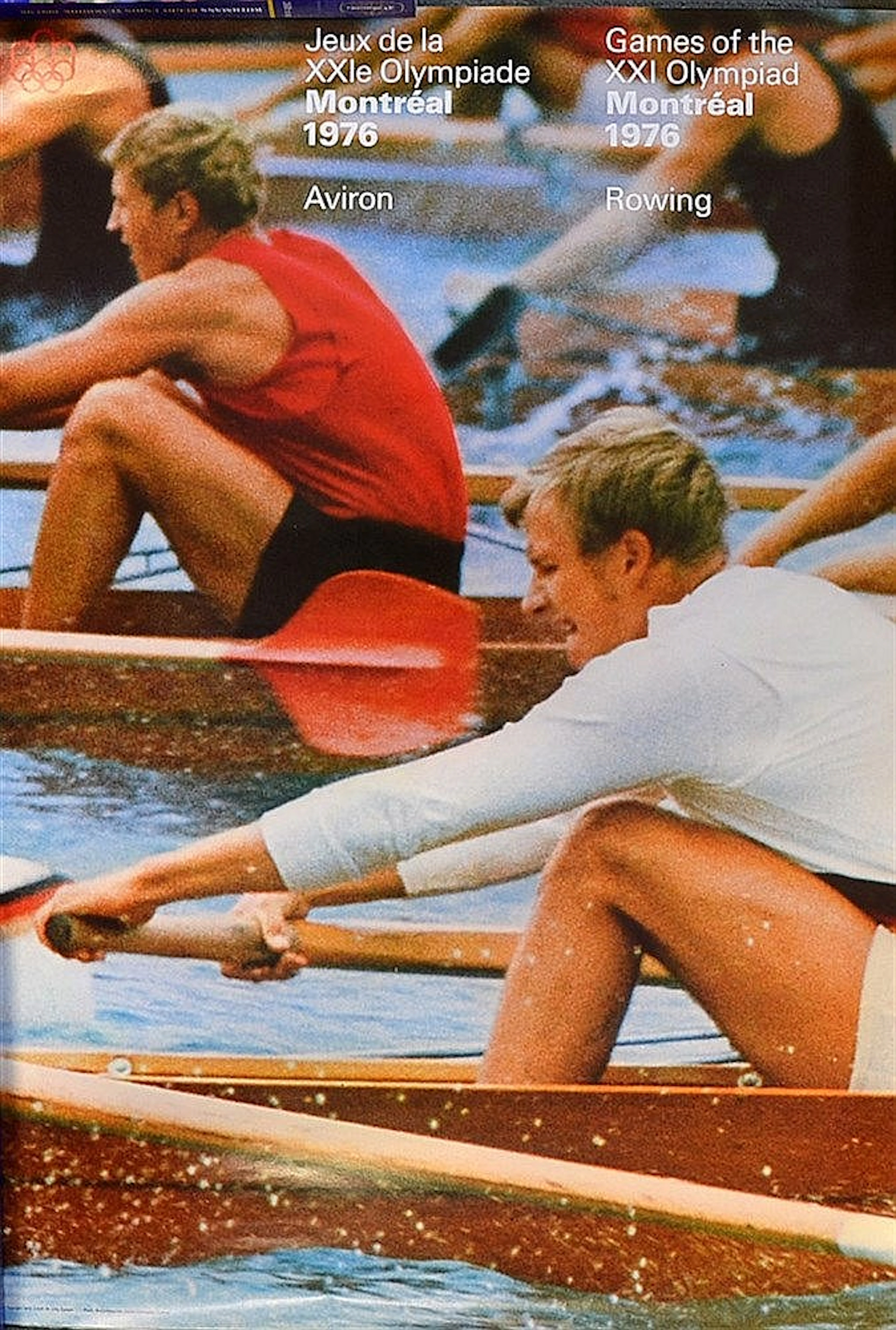 8x 1976 Montreal Olympic Games posters to incl text in...
