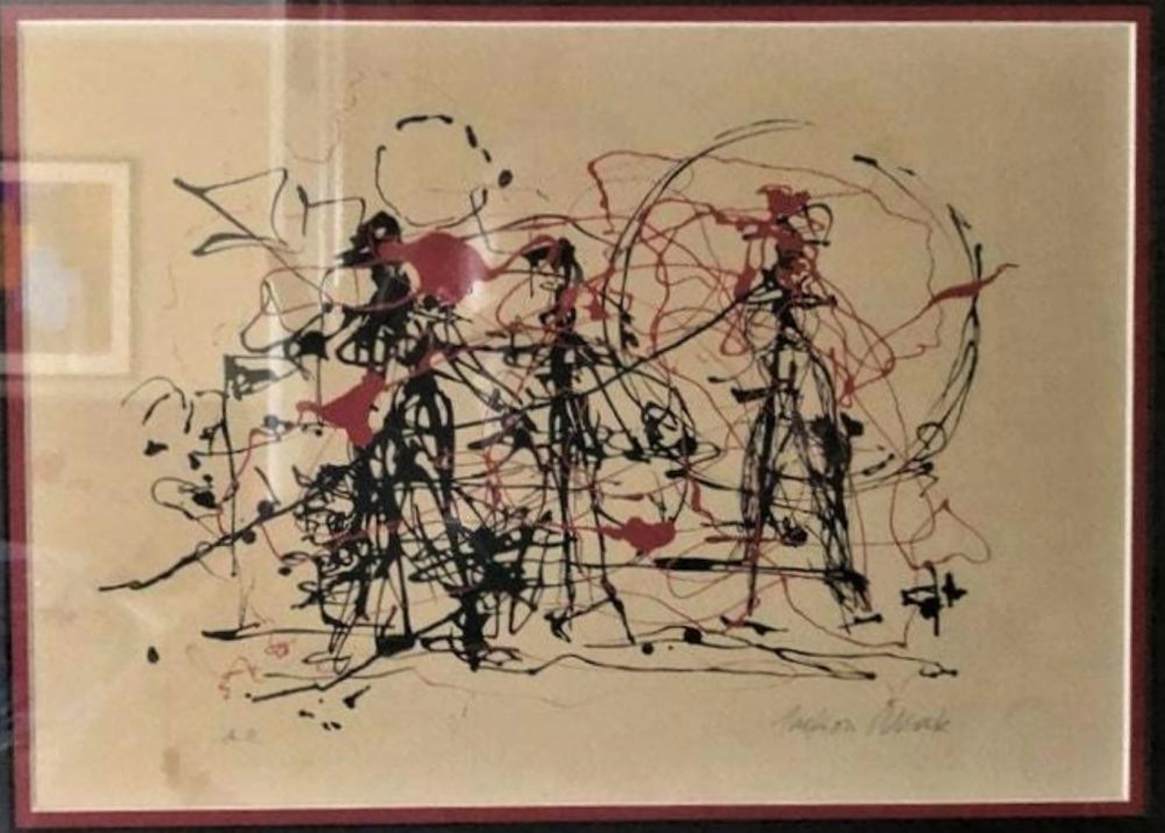 JACKSON POLLOCK SIGNED LIMITED EDITIO