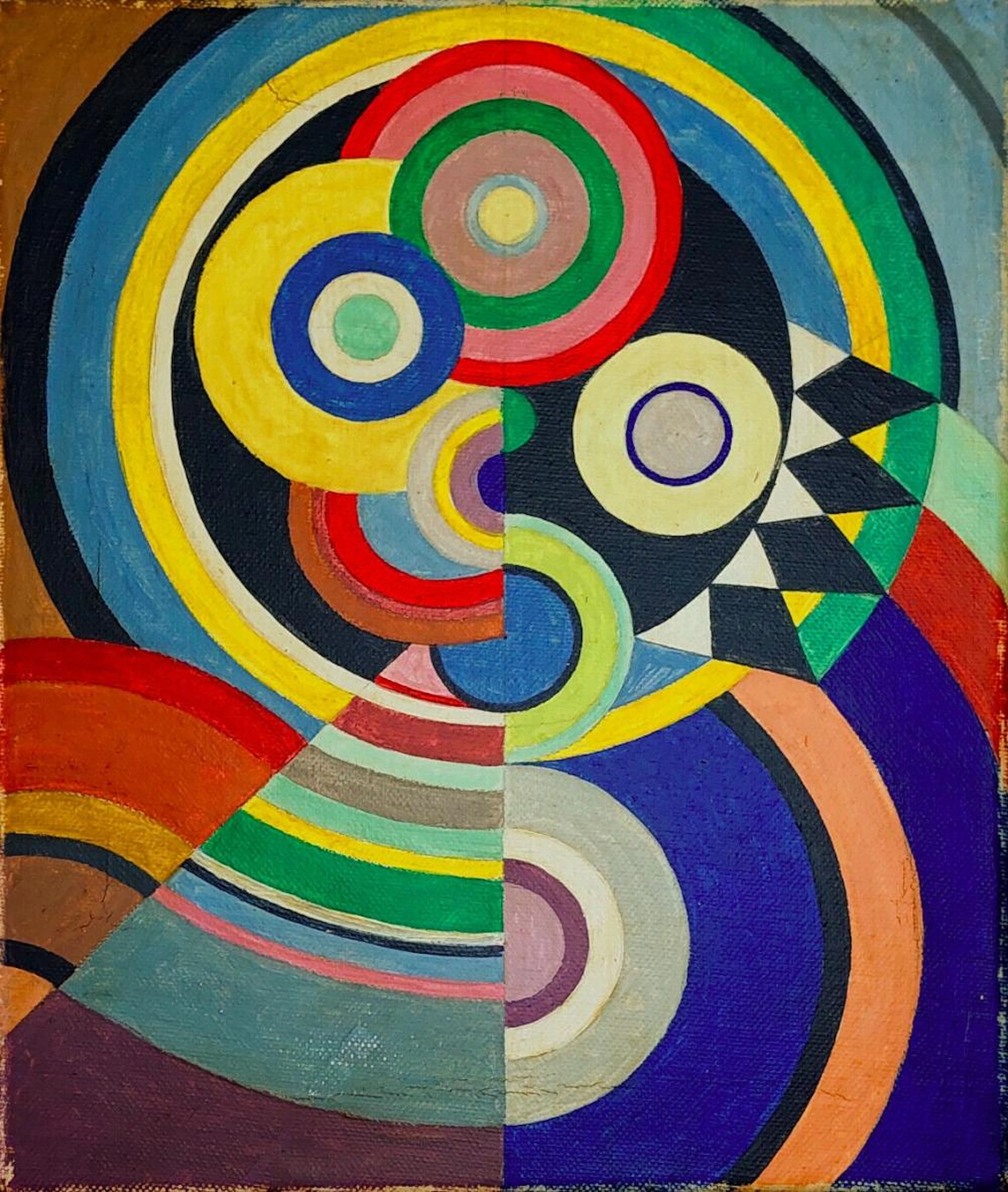 ROBERT DELAUNAY OIL ON CNVAS