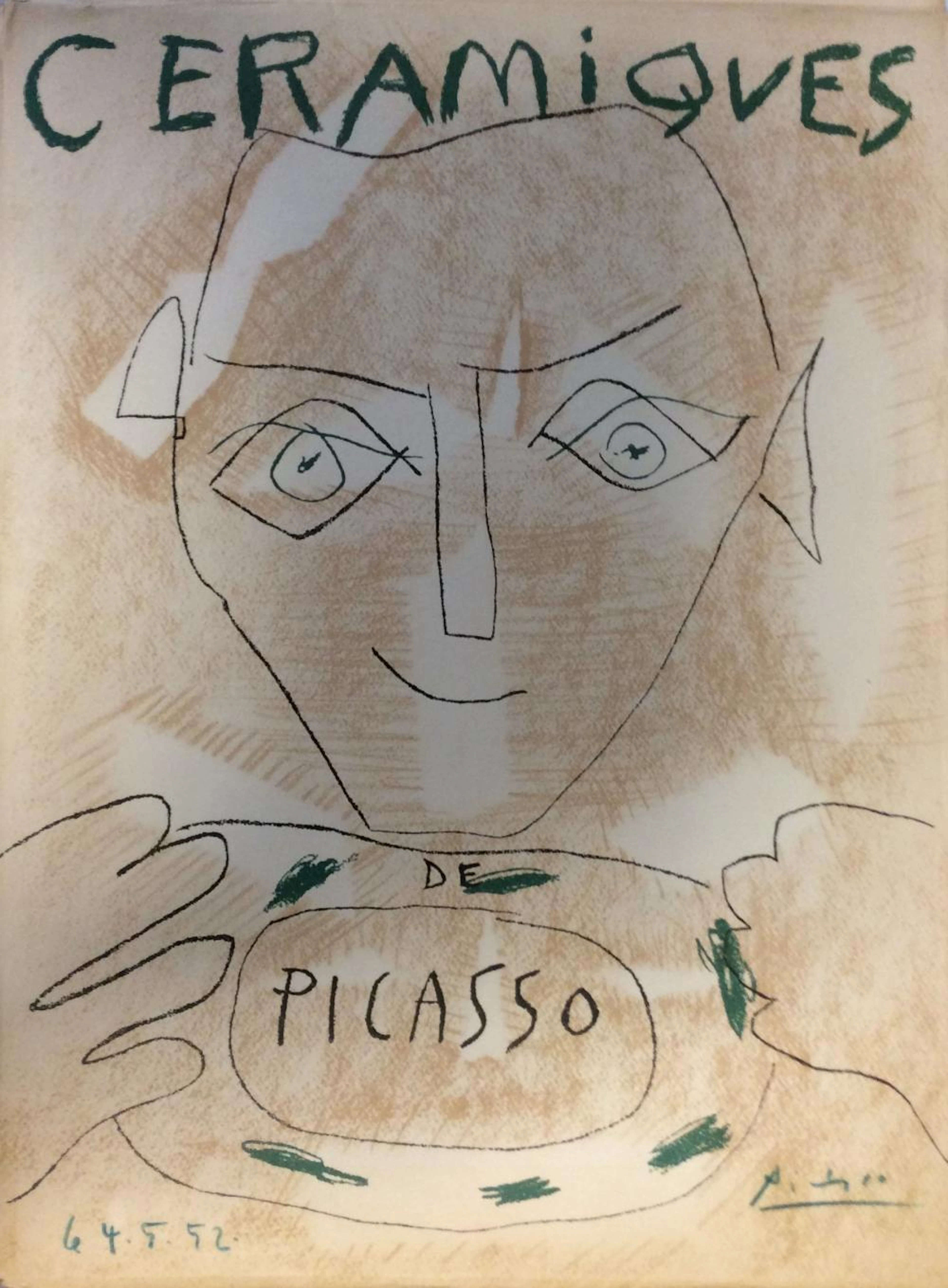 *AFTER PABLO PICASSO "CERAMIQUES DE PICASSO" 1948