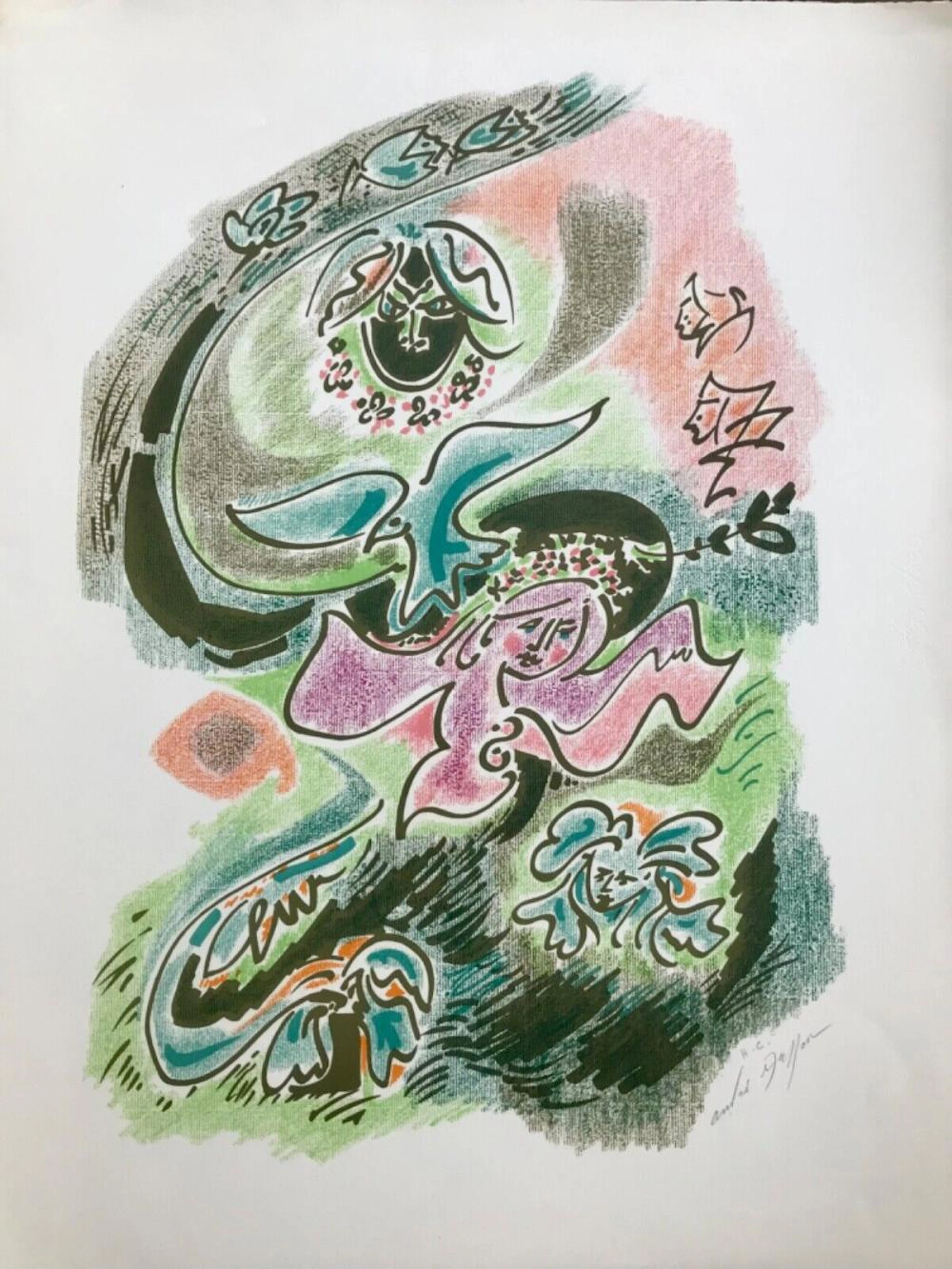 ANDRE MASSON "LES SONNETS DE LOUIS LABBE" 1972 ORIGINAL...
