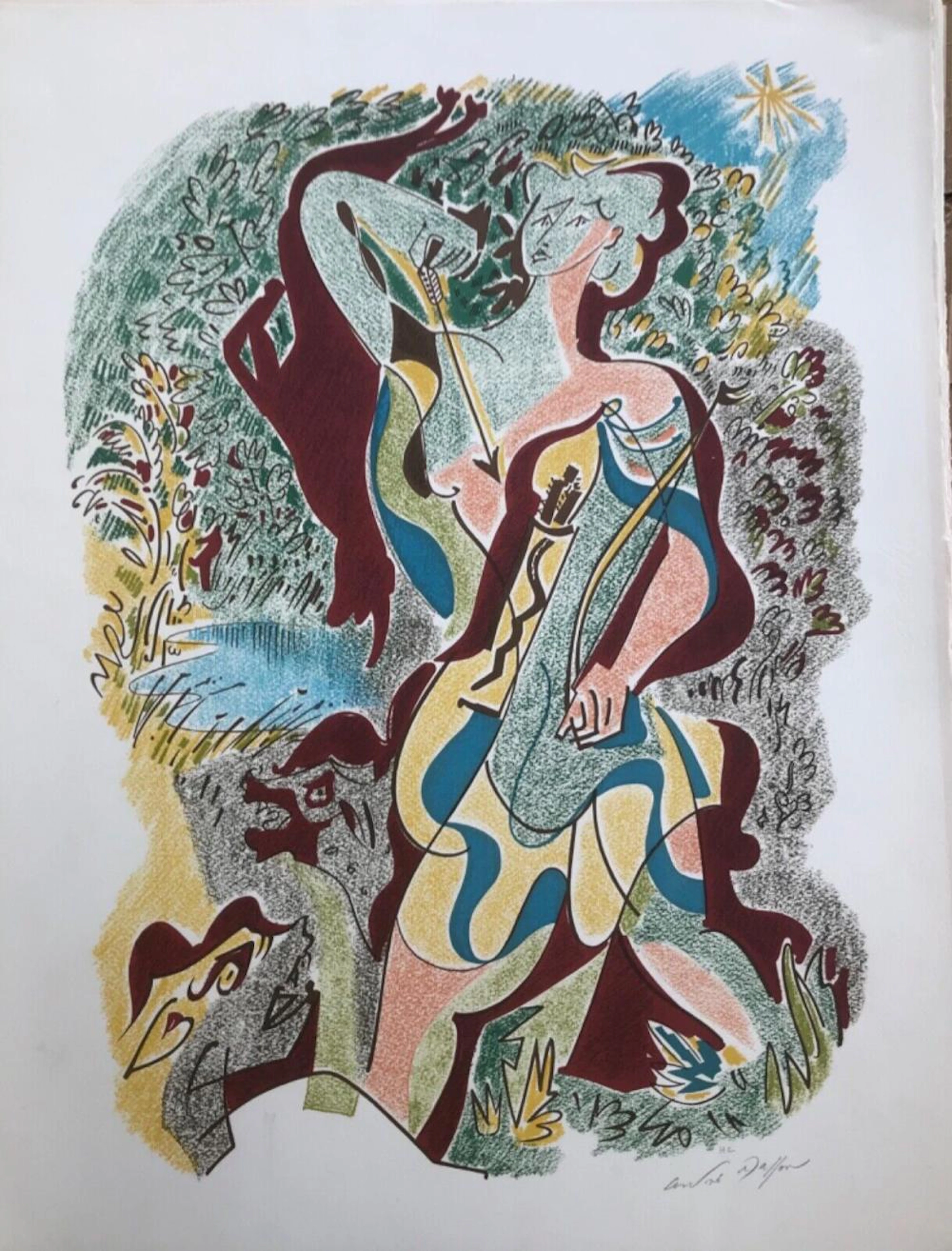 ANDRE MASSON "LES SONNETS DE LOUIS LABBE" 1972 ORIGINAL...