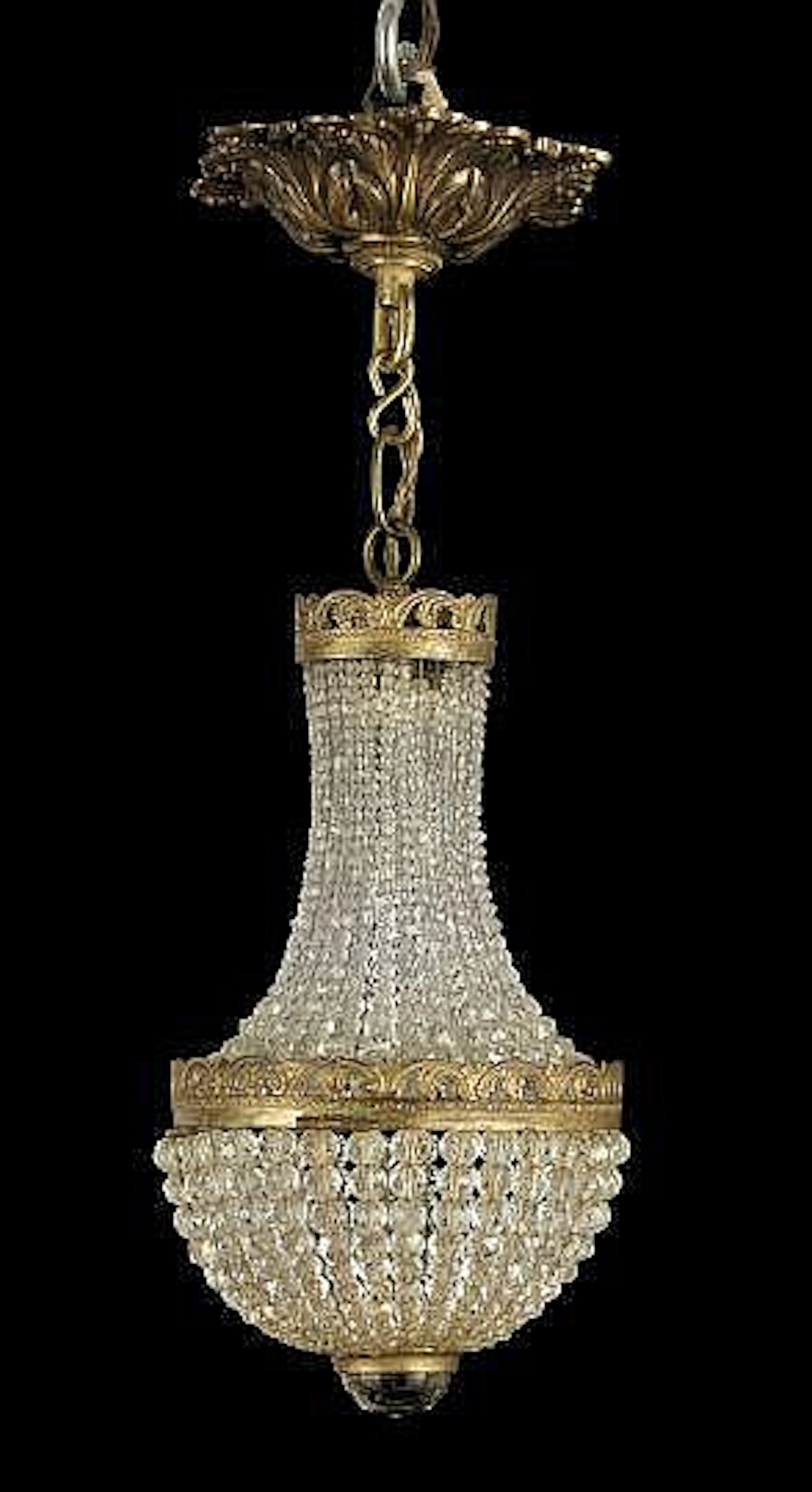 Unusual and Charming French Miniature Chandelier,