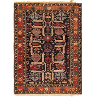 Semi-Antique Kuba Carpet