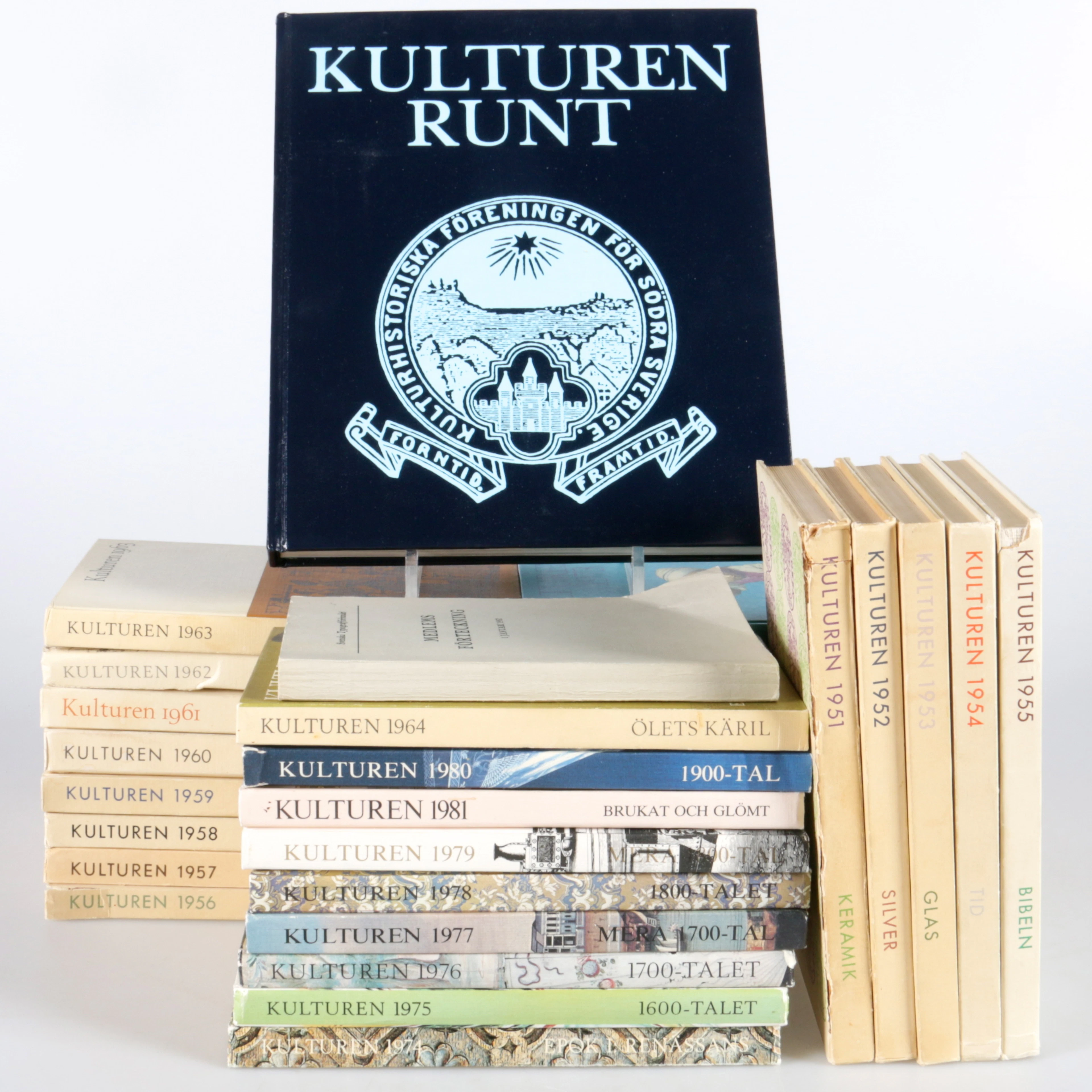 BÖCKER,32 st. Kulturen, 1951-1981.