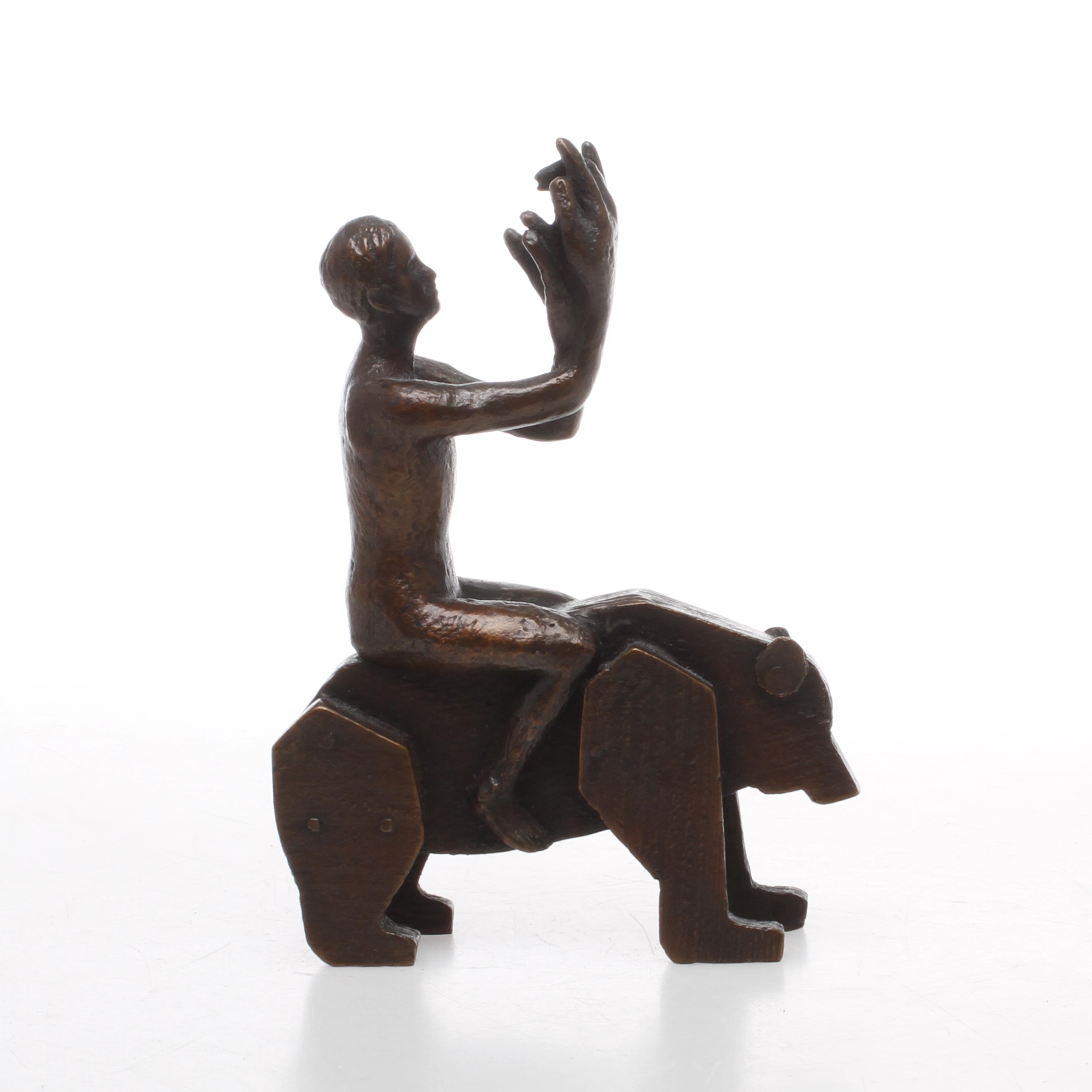 TILDA LOVELL. "Bortbytingen", brons, SAK-upplaga om 150 ex.