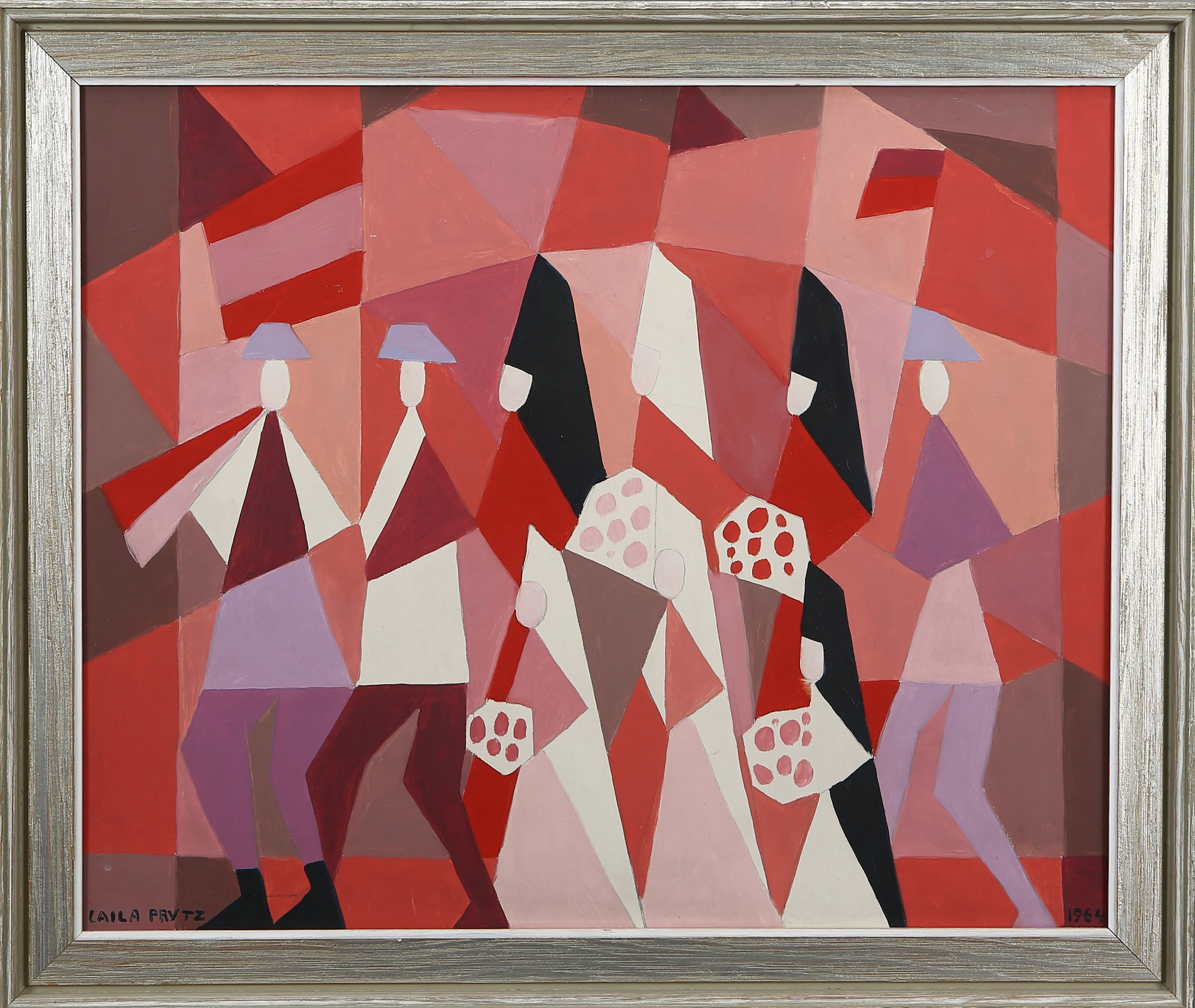 LAILA PRYTZ (1907-1982). Olja på pannå, signerad och daterad 1964, "Semana santa".
