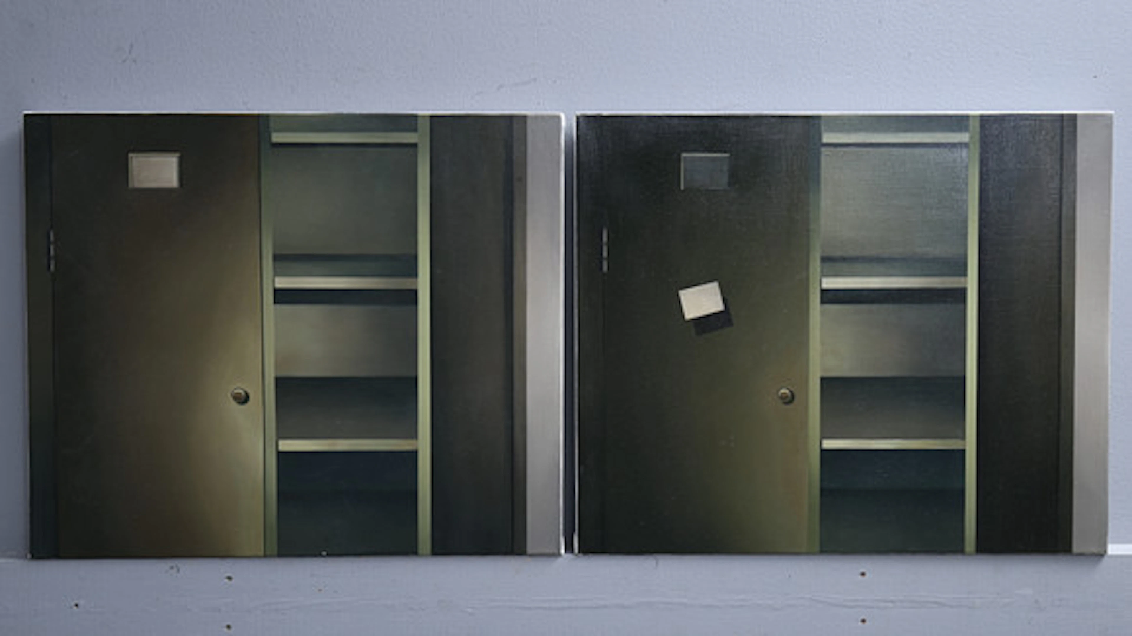 CARL HAMMOUD (SVERIGE 1976 - ). Diptyk, ol…