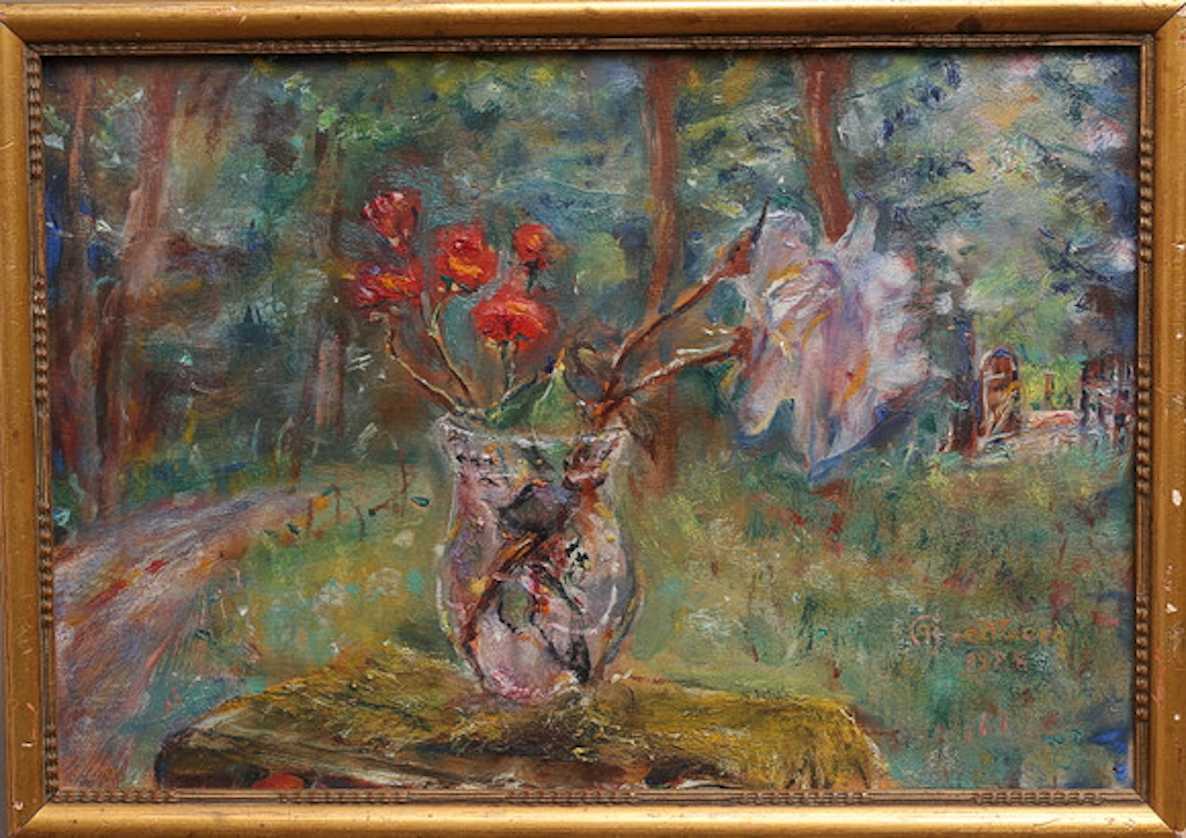 WILHELMINA (MINA) CARLSON-BREDBERG. Blomst…