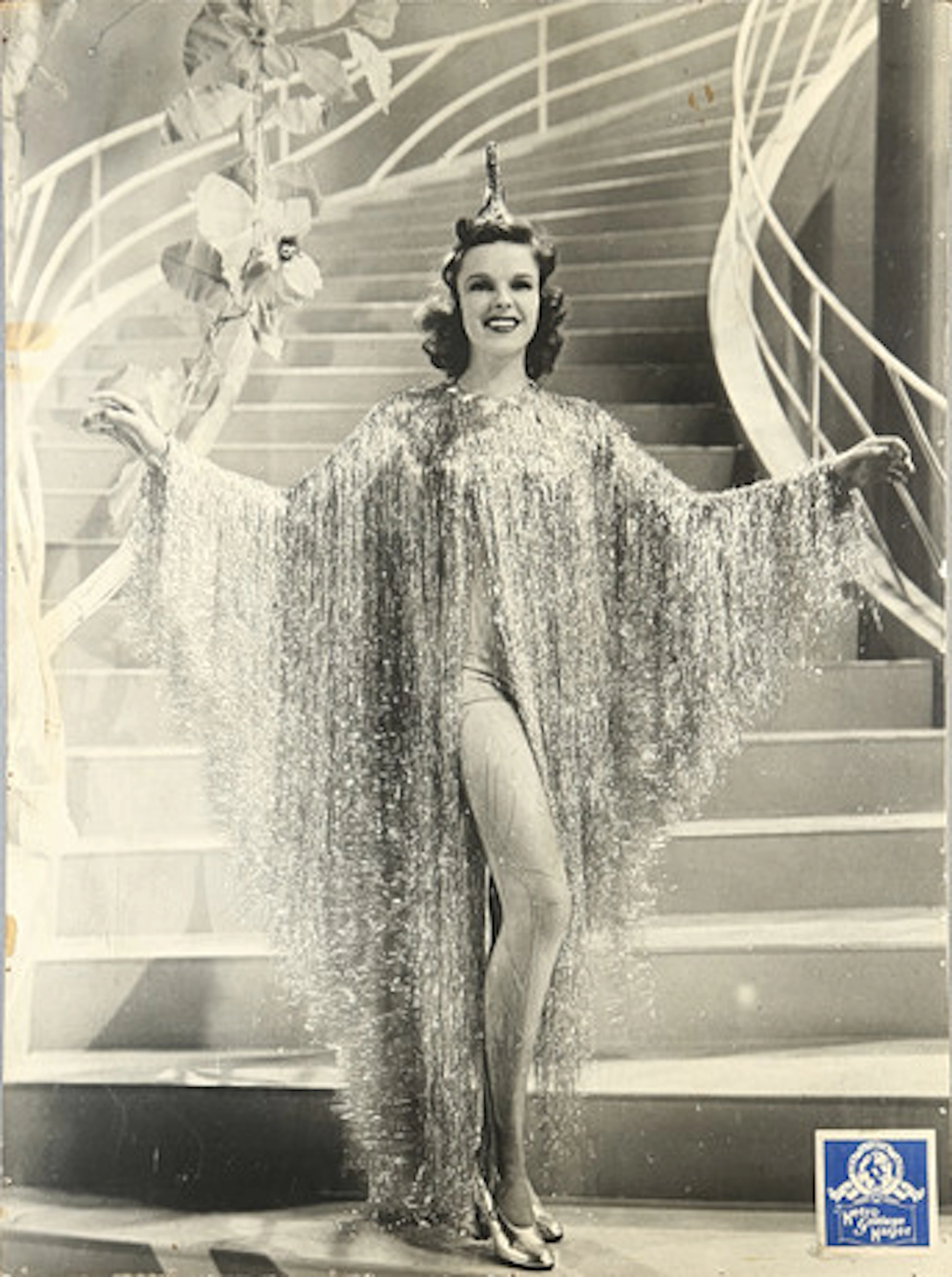 FILMAFFISCH på papp, scen ur "Ziegfeld Gir…