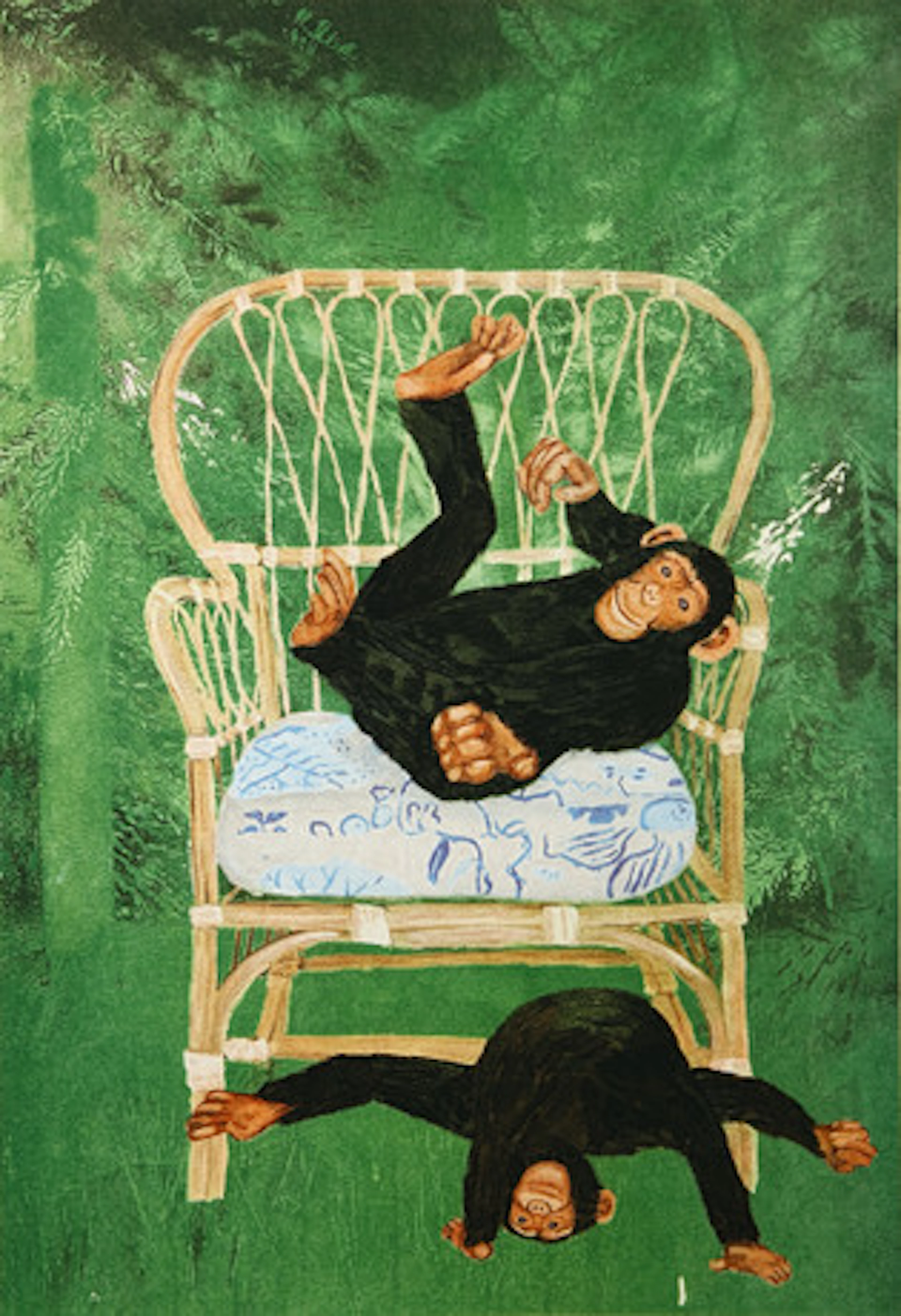 BOBO WALLMANSSON. "I am! Same same", färgl…