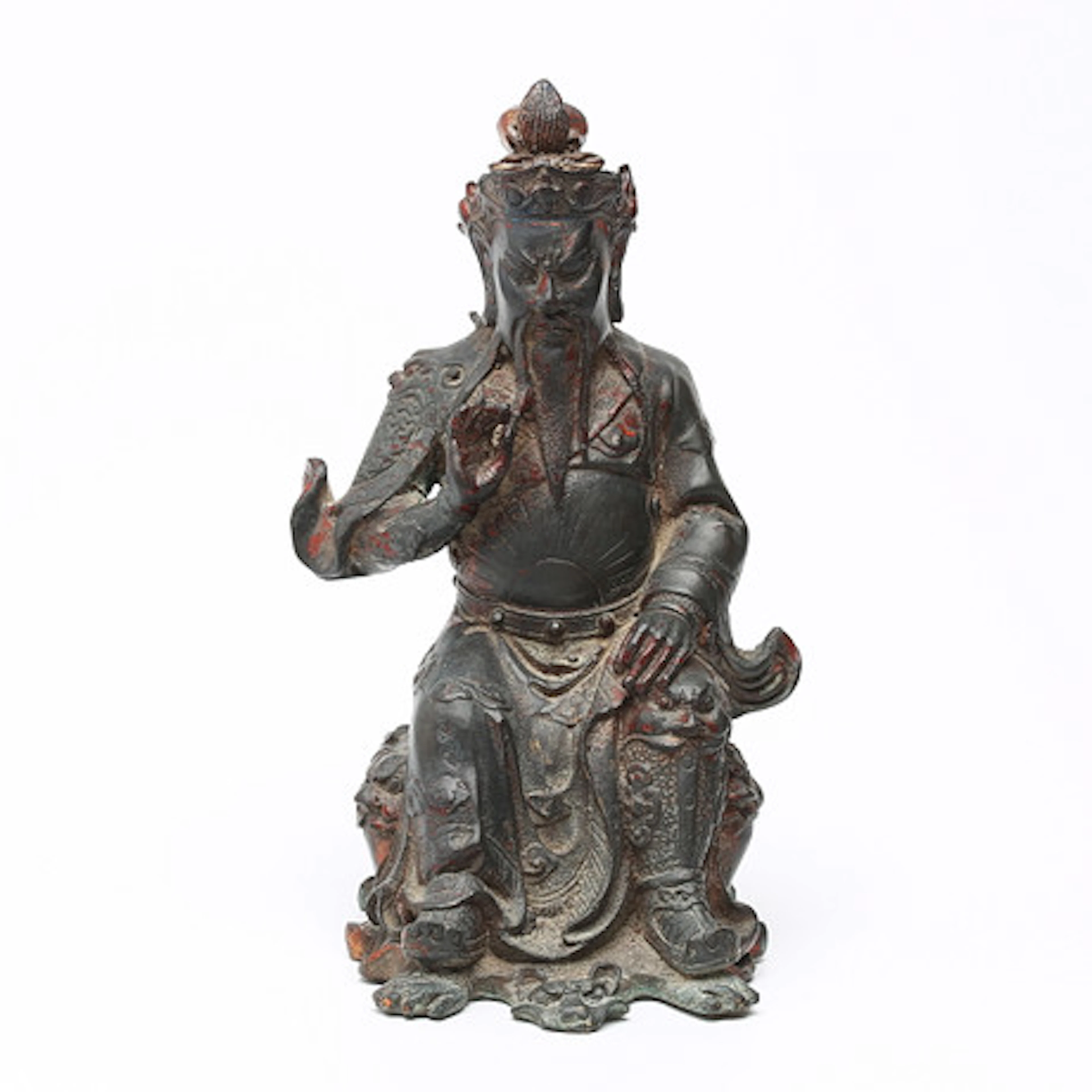 FIGURIN, brons, Guandi (Krigsguden), Kina,…