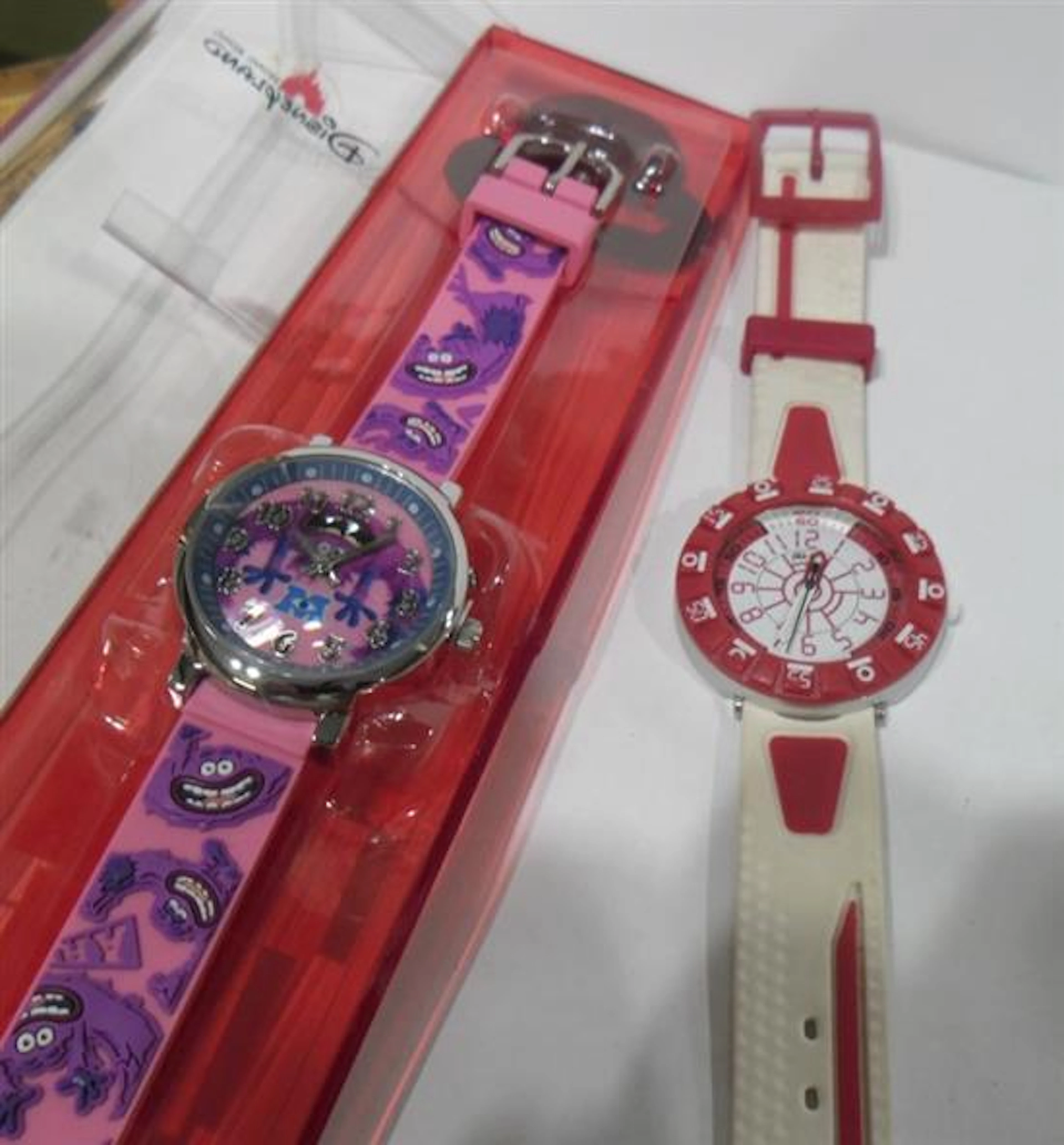 Two Children's Watches including a Flik Flak, Disney Monsters Watch