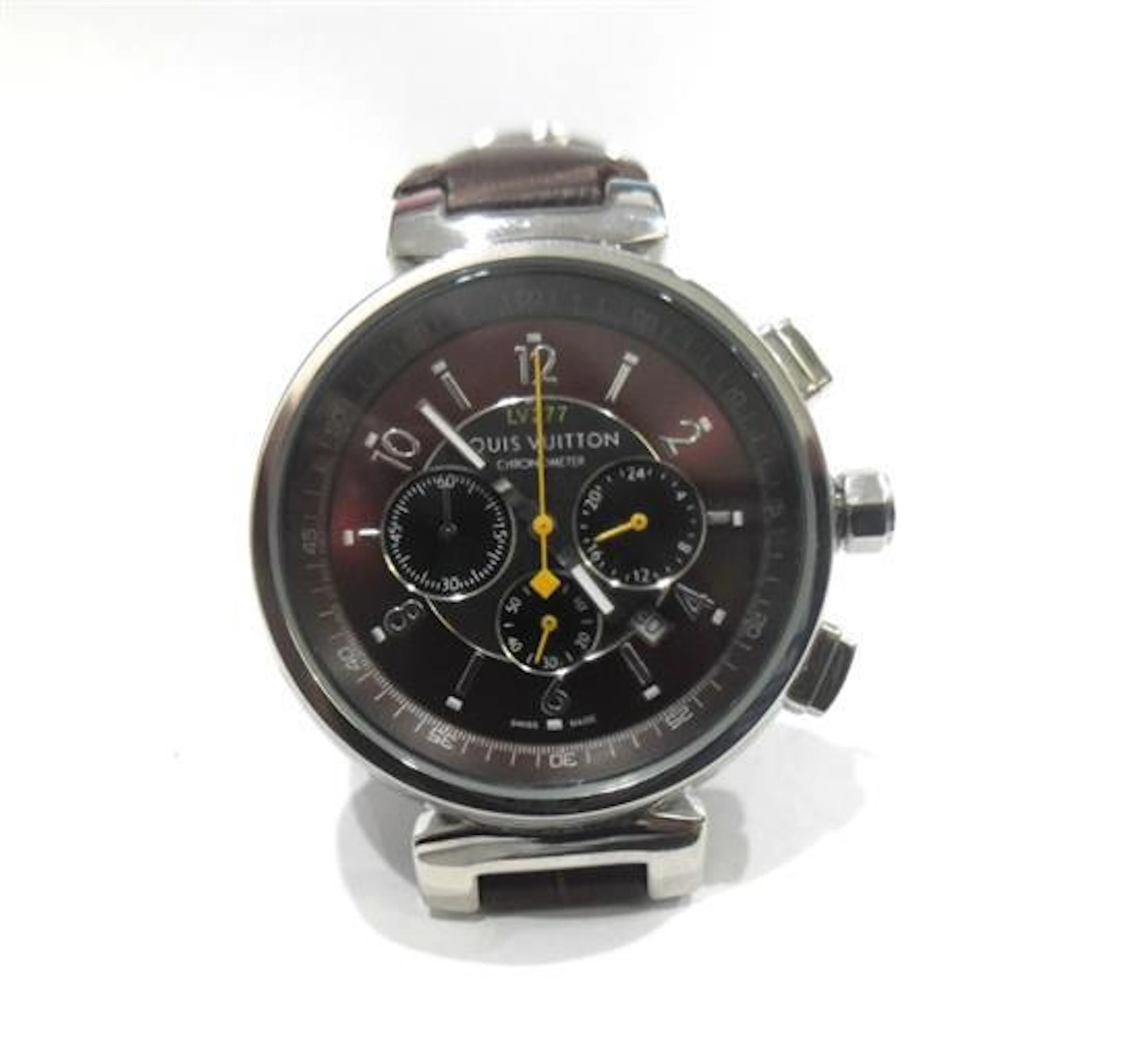 A Gents Silver Metal Watch marked Louis Vuitton,