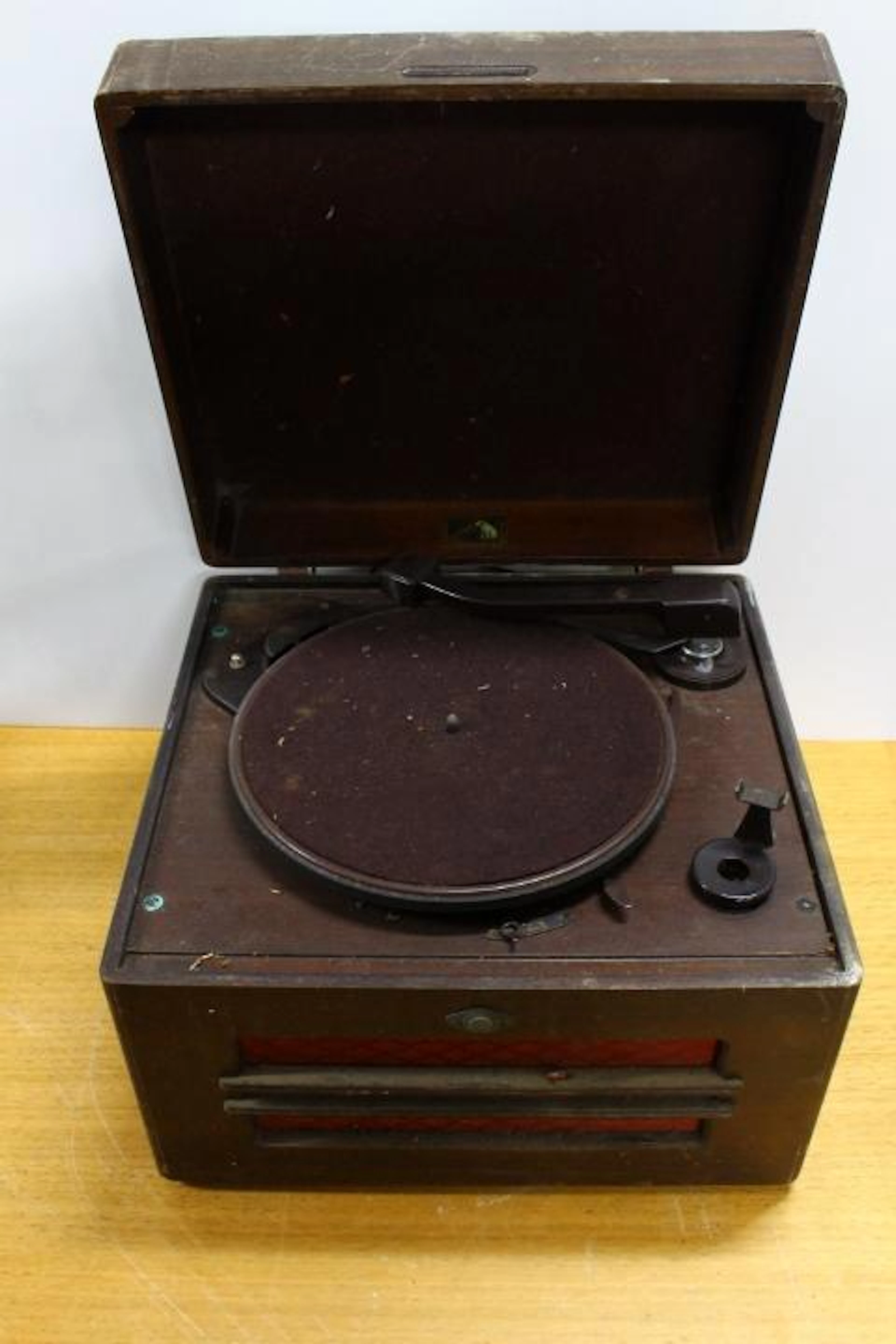 'His Master's Voice' Record Player