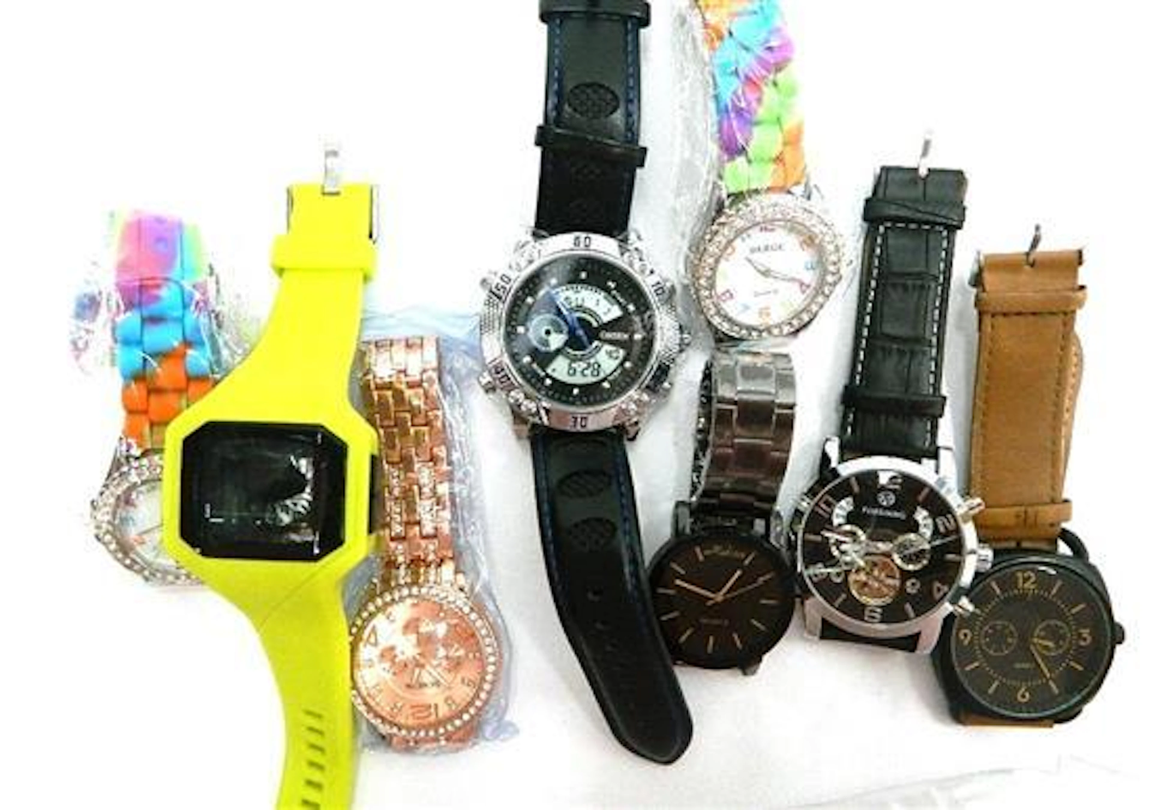 A Collection of Watches including Ohsen, Quicksilver,