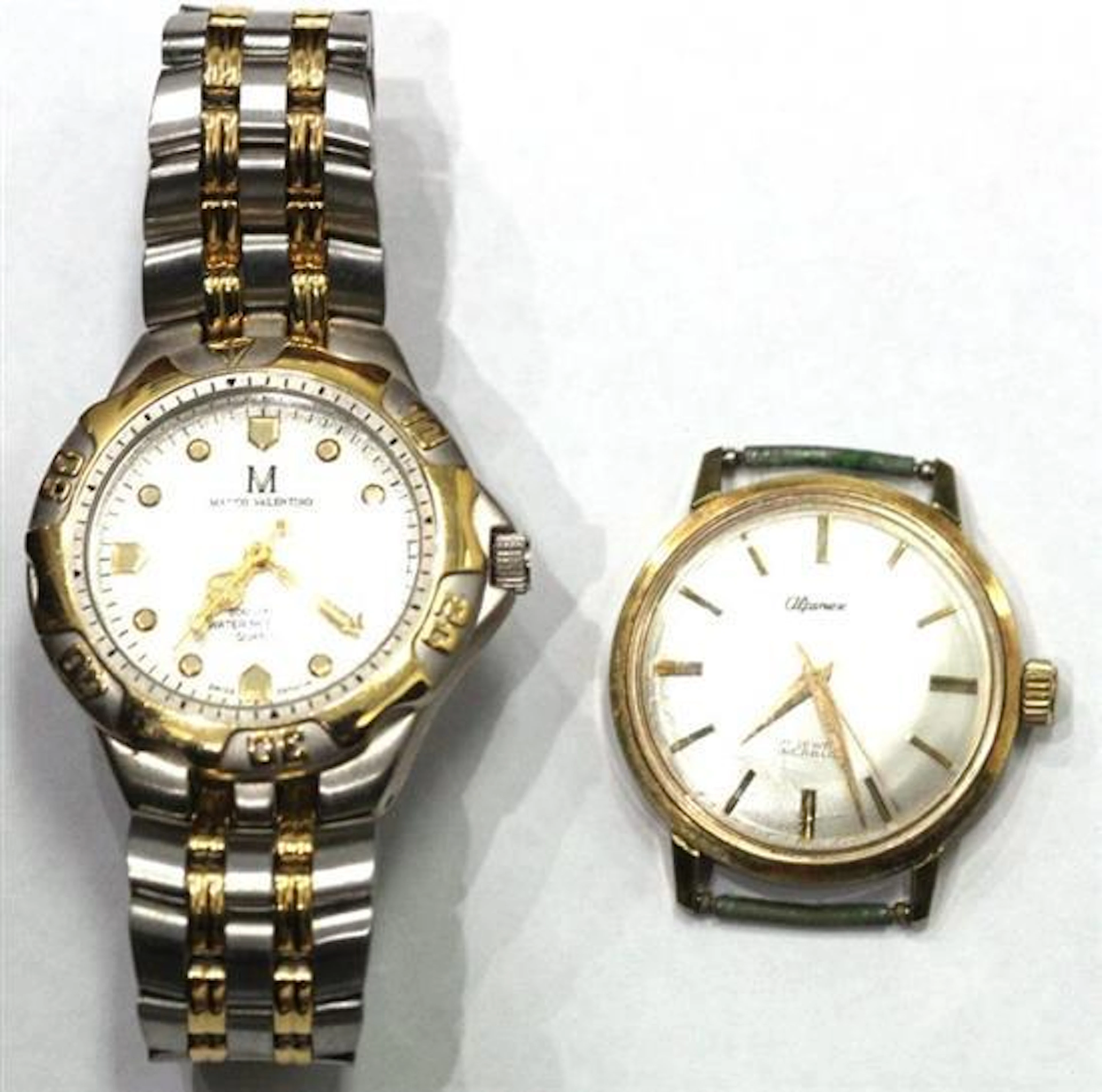 Two Gentleman's Watches including an Alpinex & Maco Valentino,