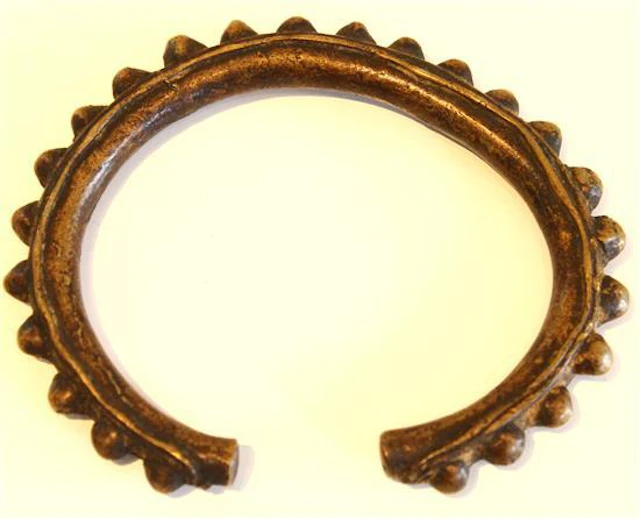A Metallic Bracelet, African or South American,