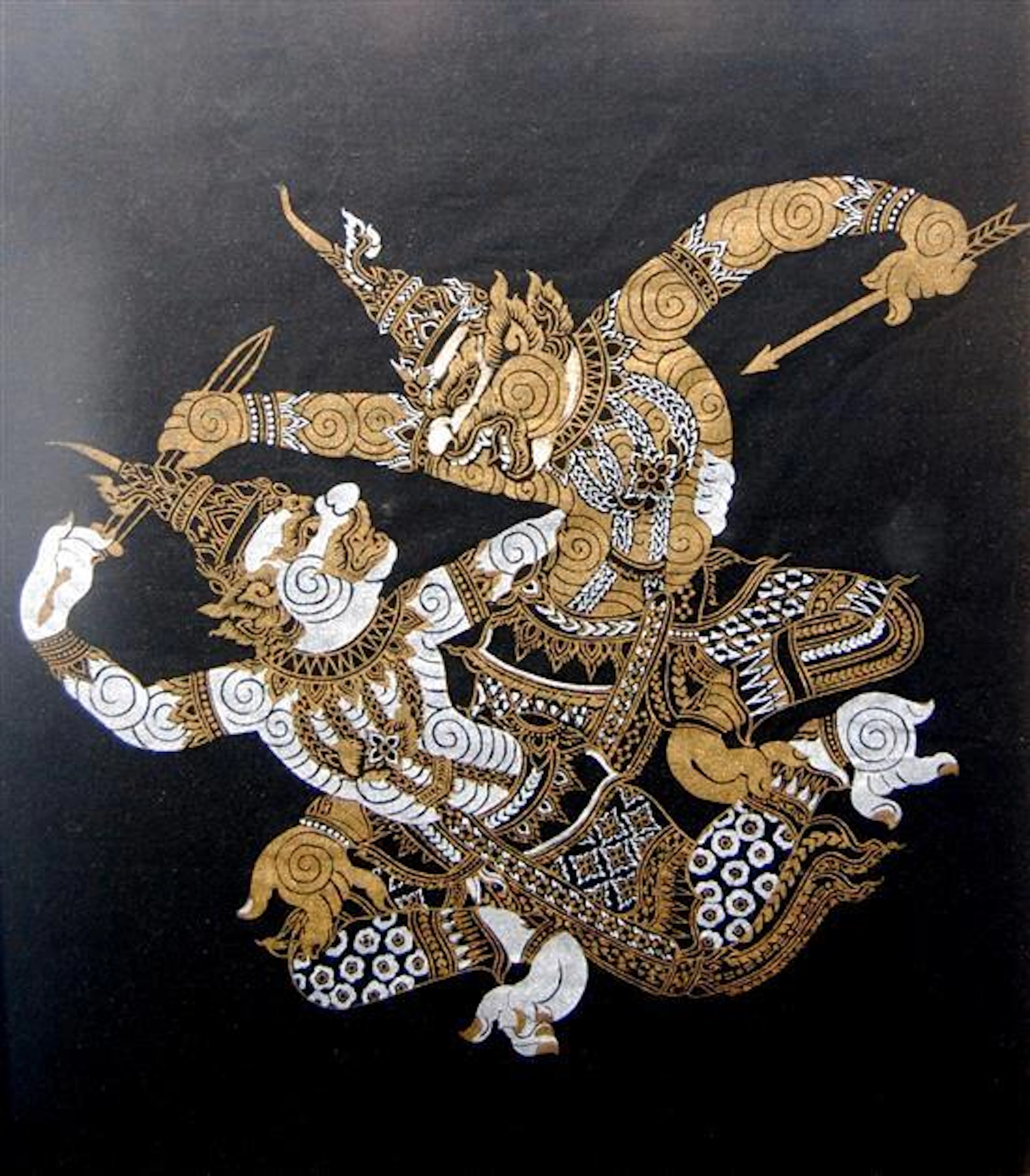 Figures from the Epic Ramakien
