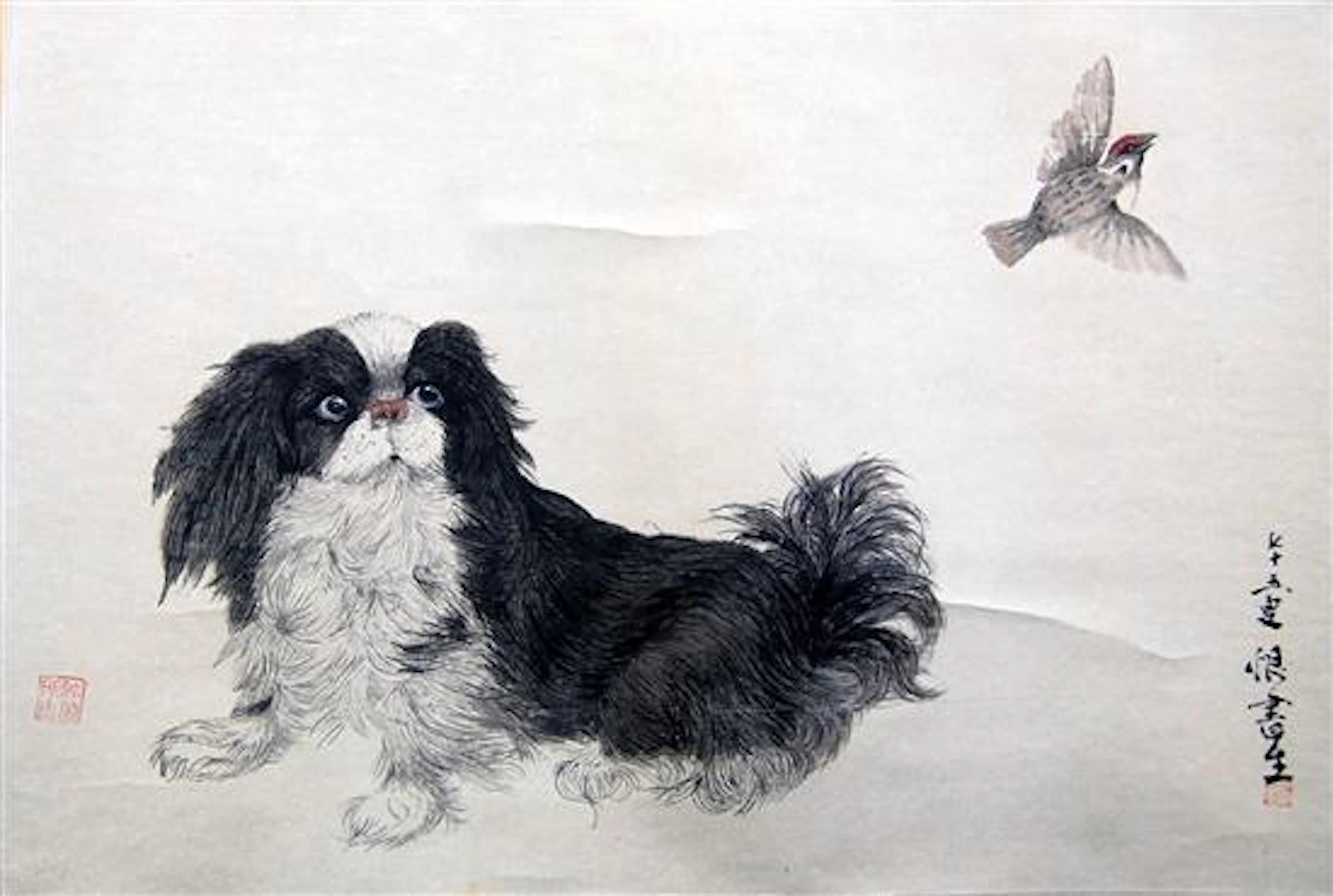 A Chinese Hanging Scroll