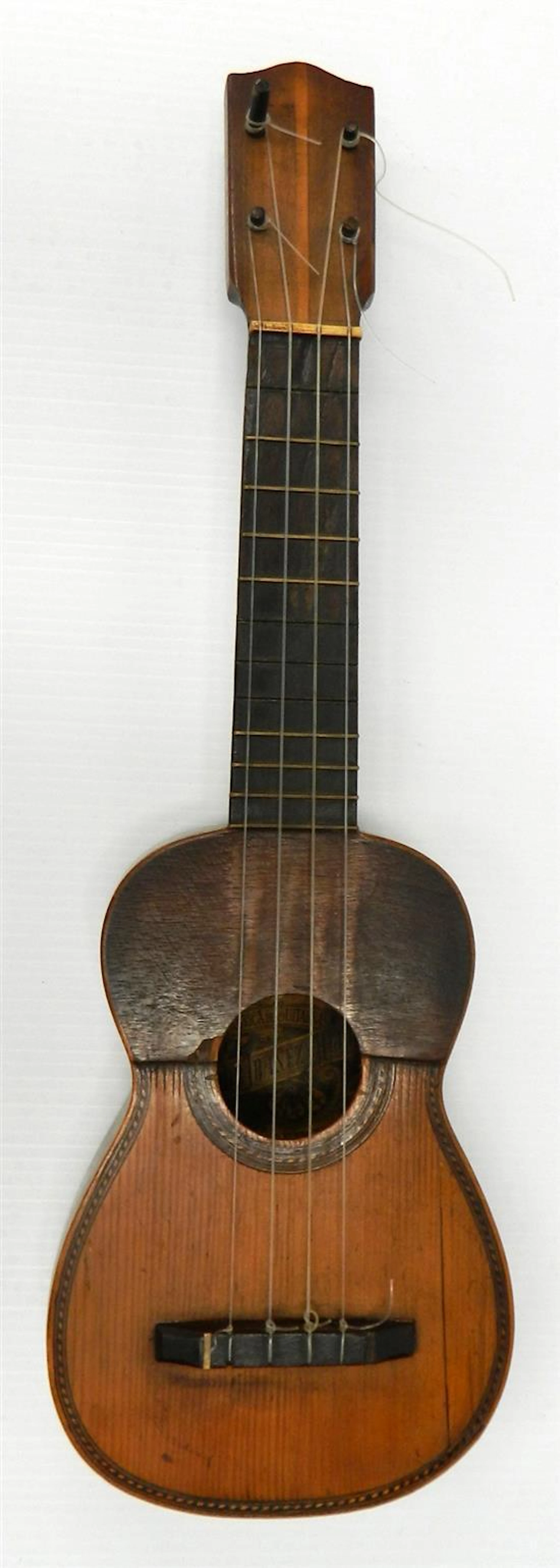 A Rare Antique Guitarrico by Salvador Ibáñez Hijos Valencia,
