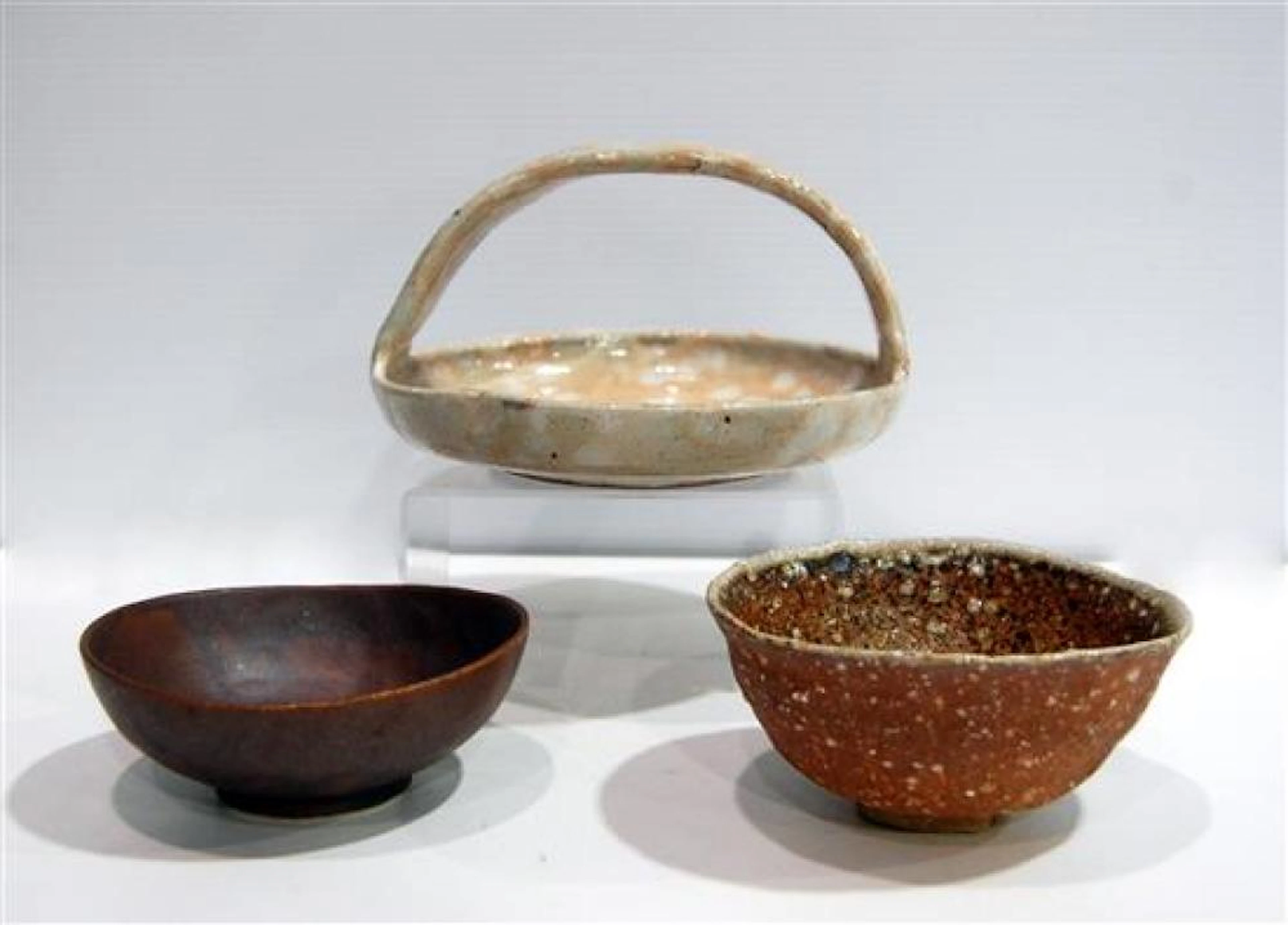Three Studio Pottery Tea Wares