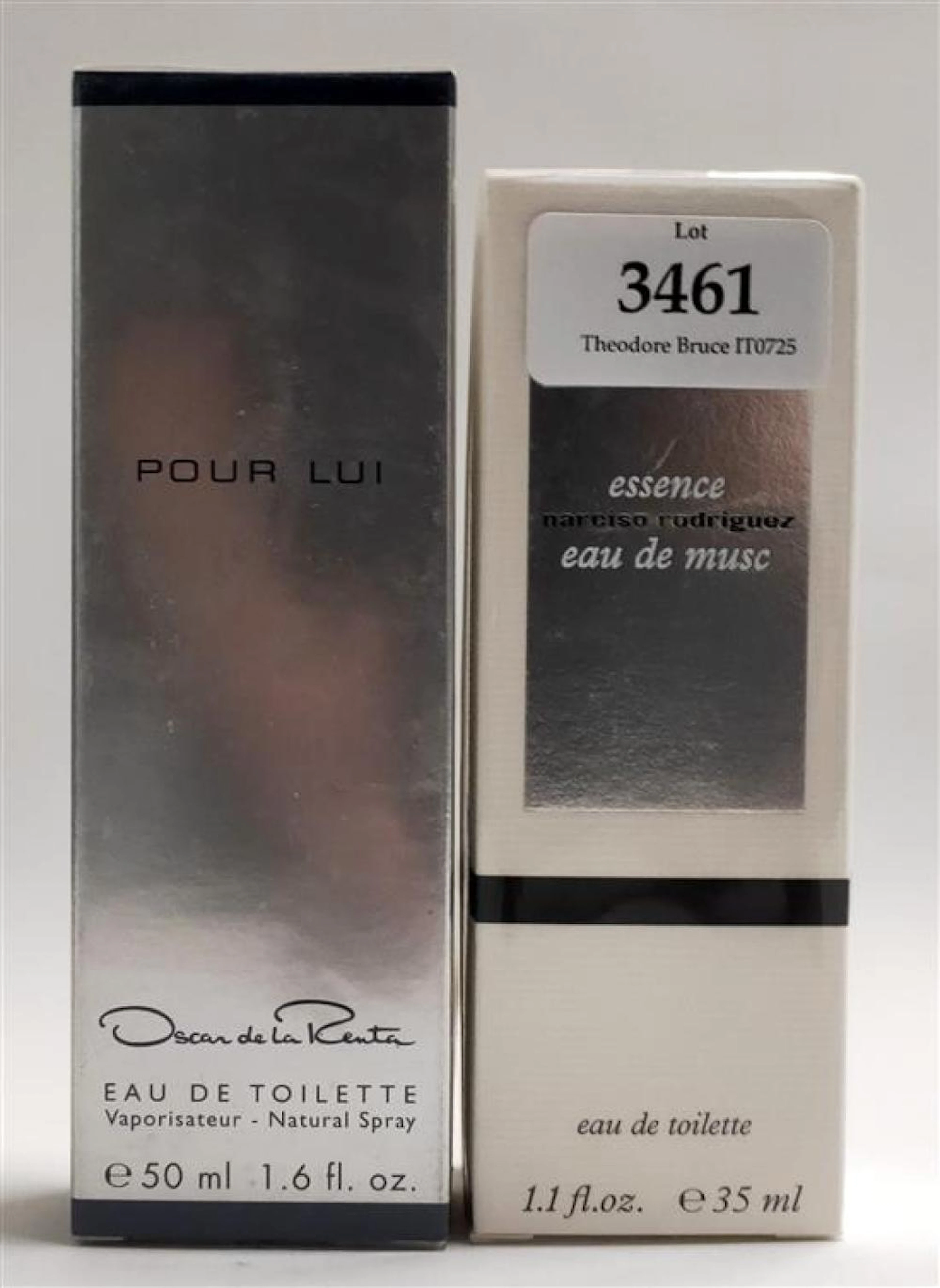 Two Eau de Toilette marked Oscar de La Renta 50ml...