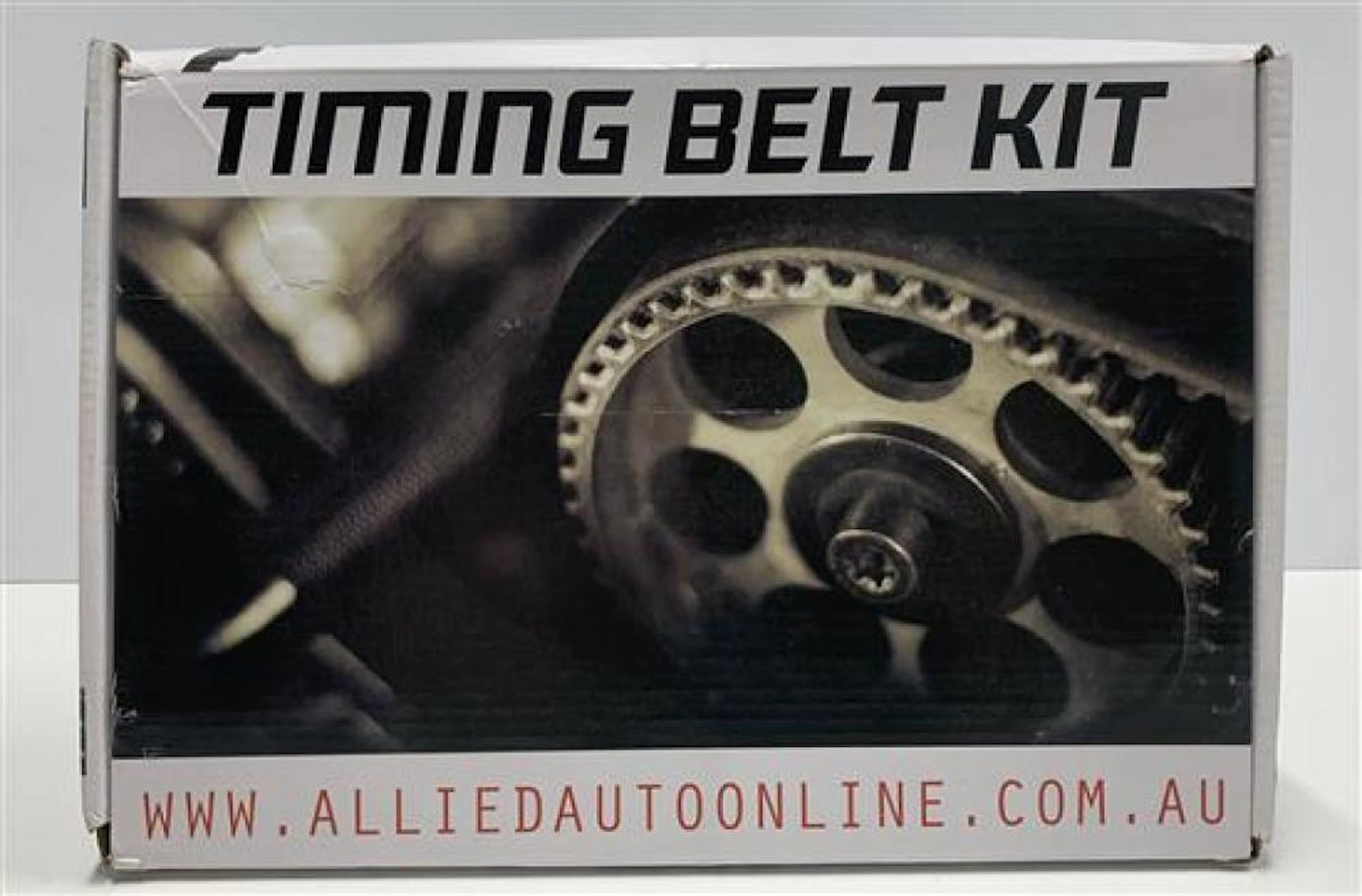 A timing belt kit marked Ali Auto Online in open box
