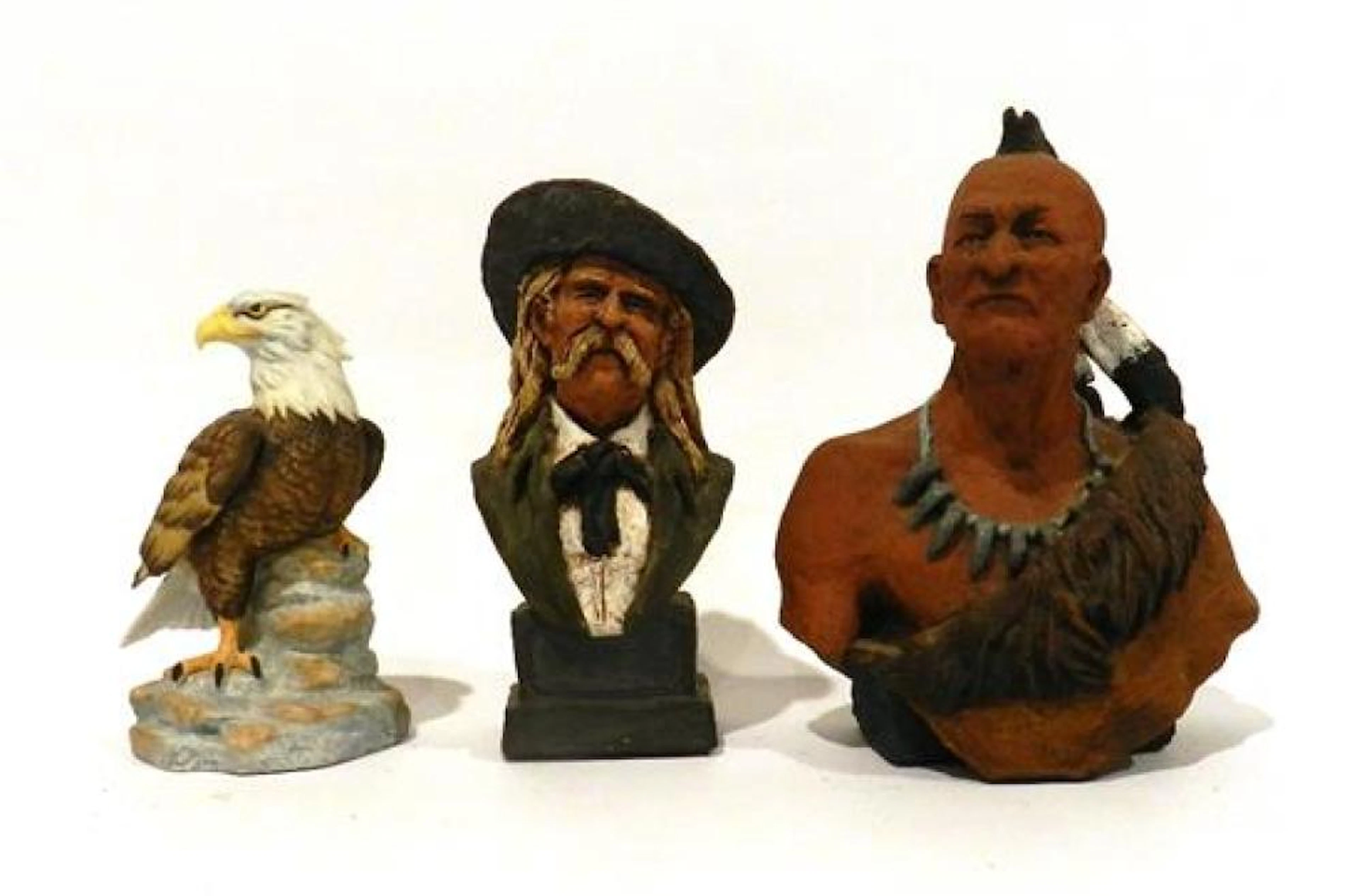 Two Monfort Original Western Sculptures