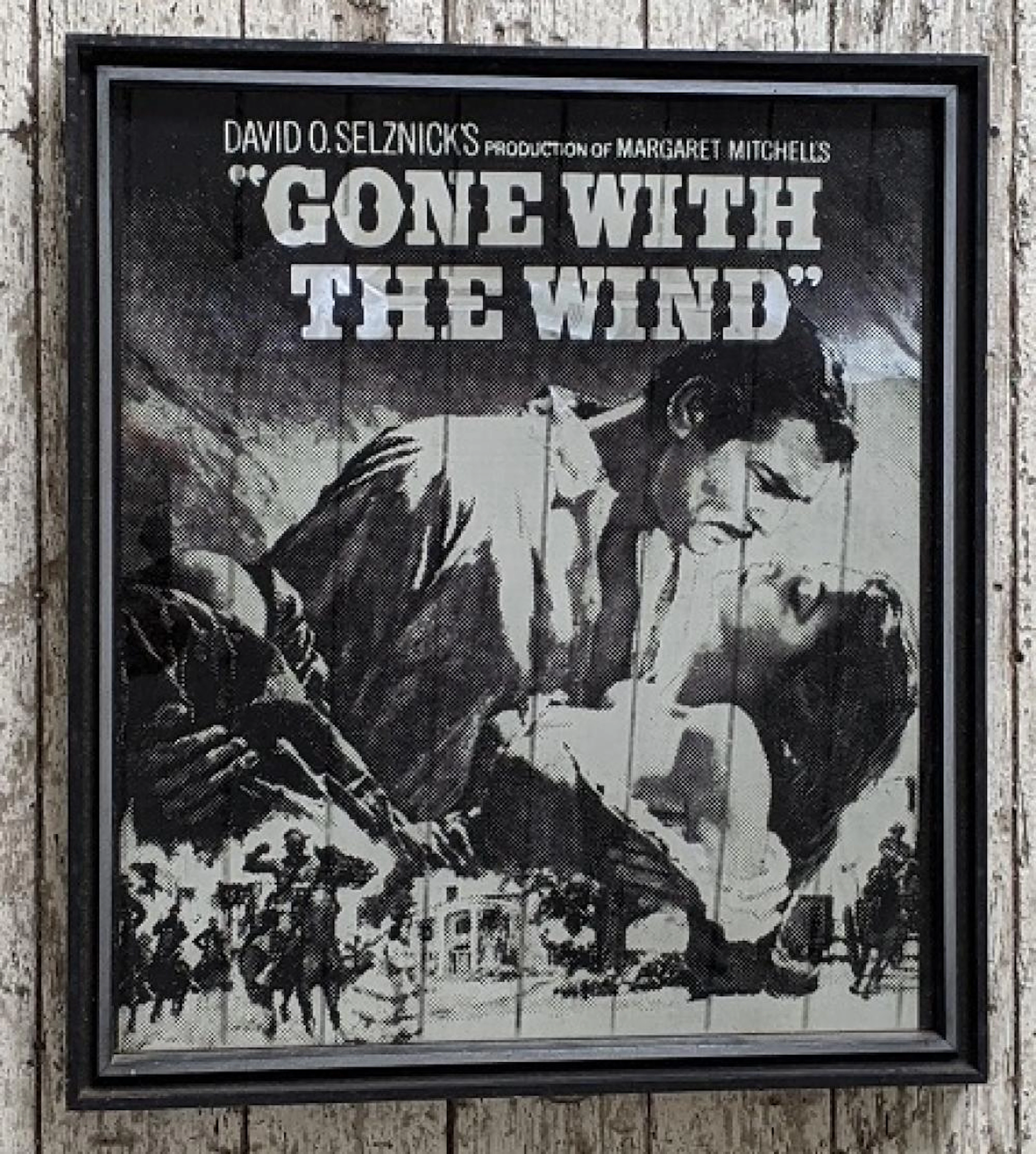 Gone With The Wind. Black & White Mirror.