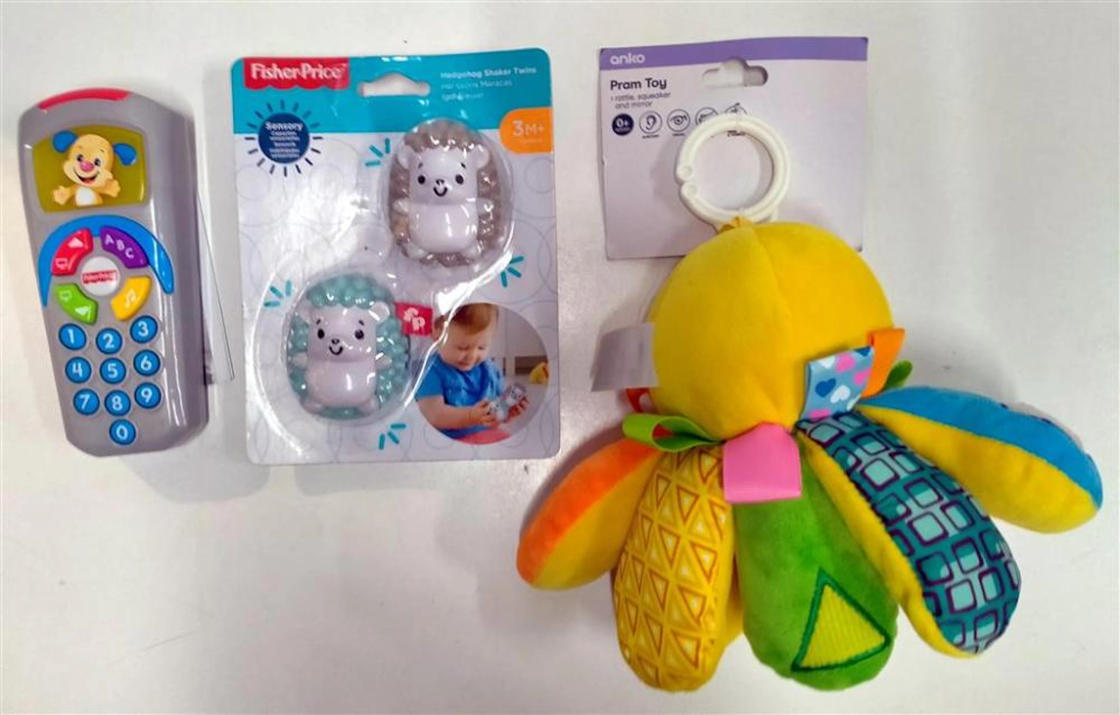 Two 12 months+ kids toys marked Vtech & Anko